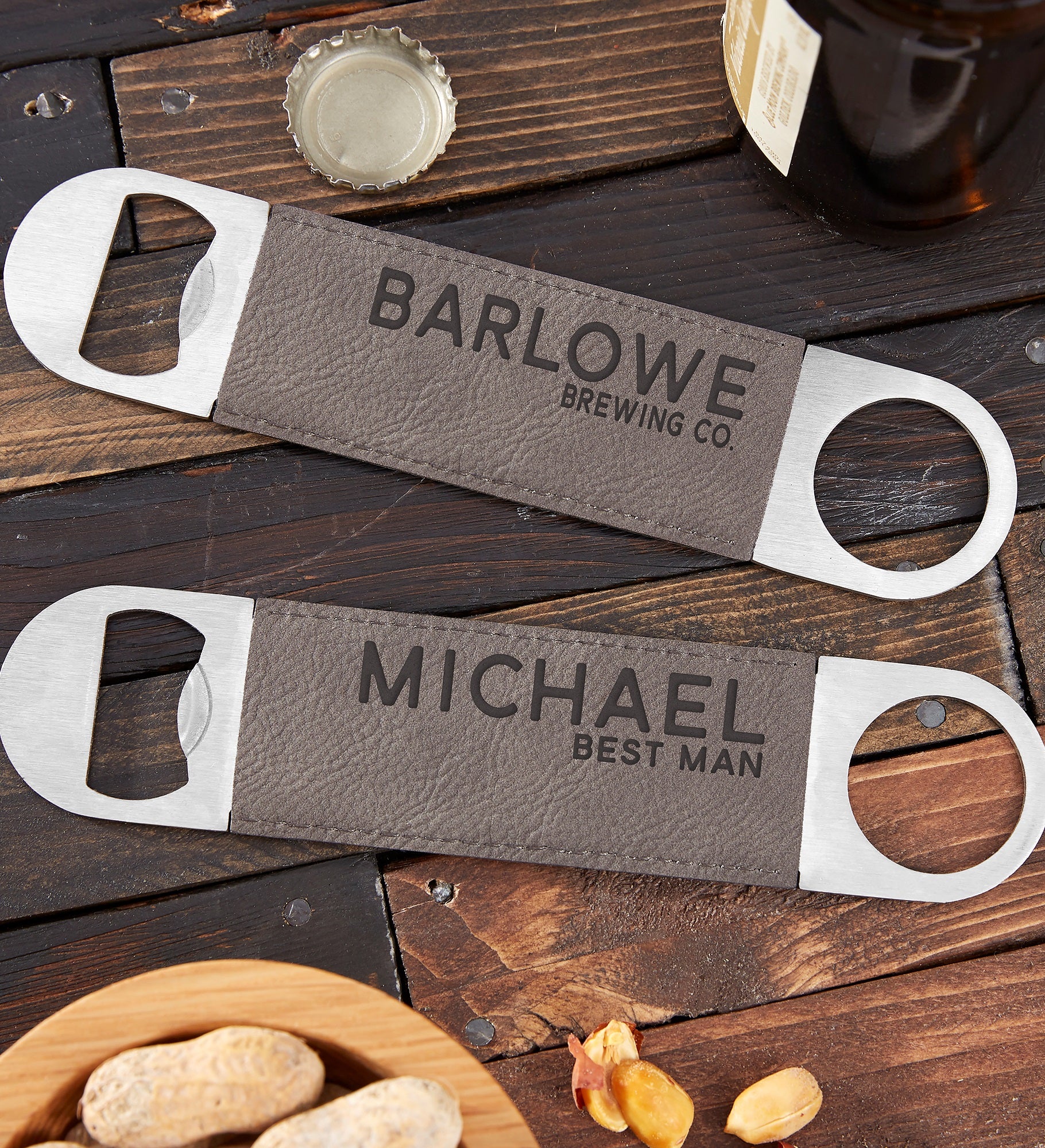 Bold Style Personalized Bottle Opener