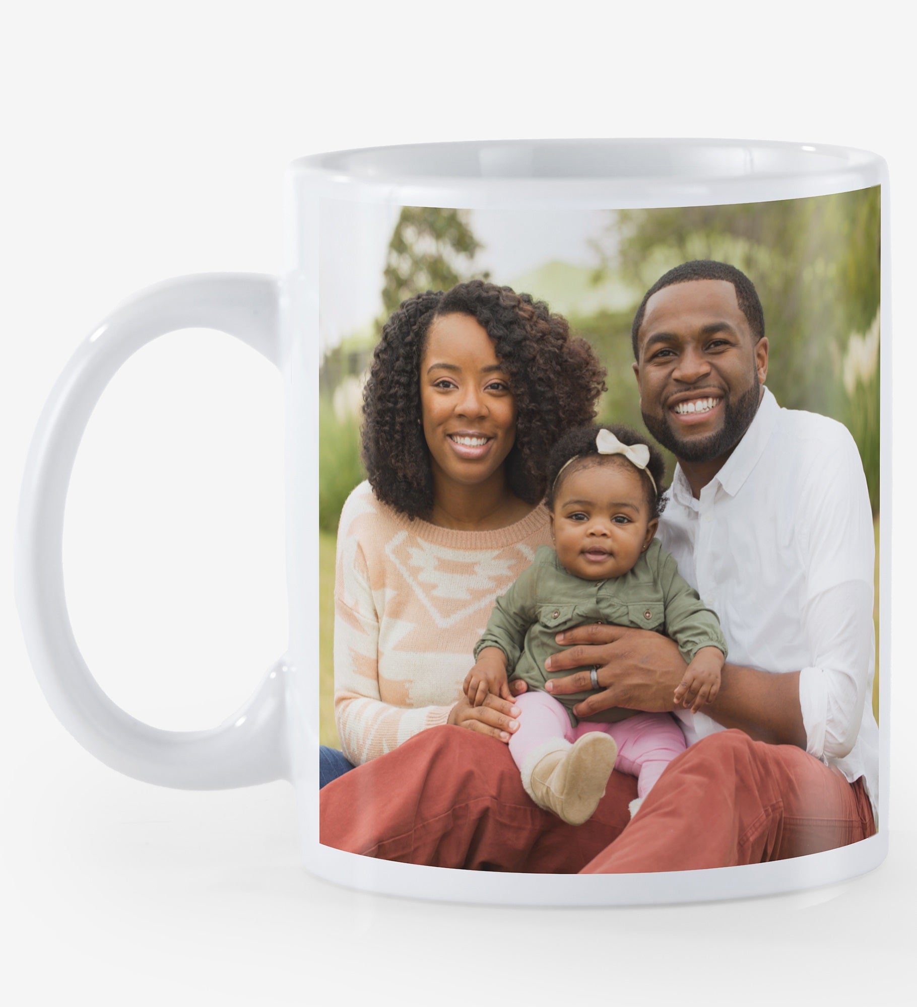 Family Photo Personalized Coffee Mug