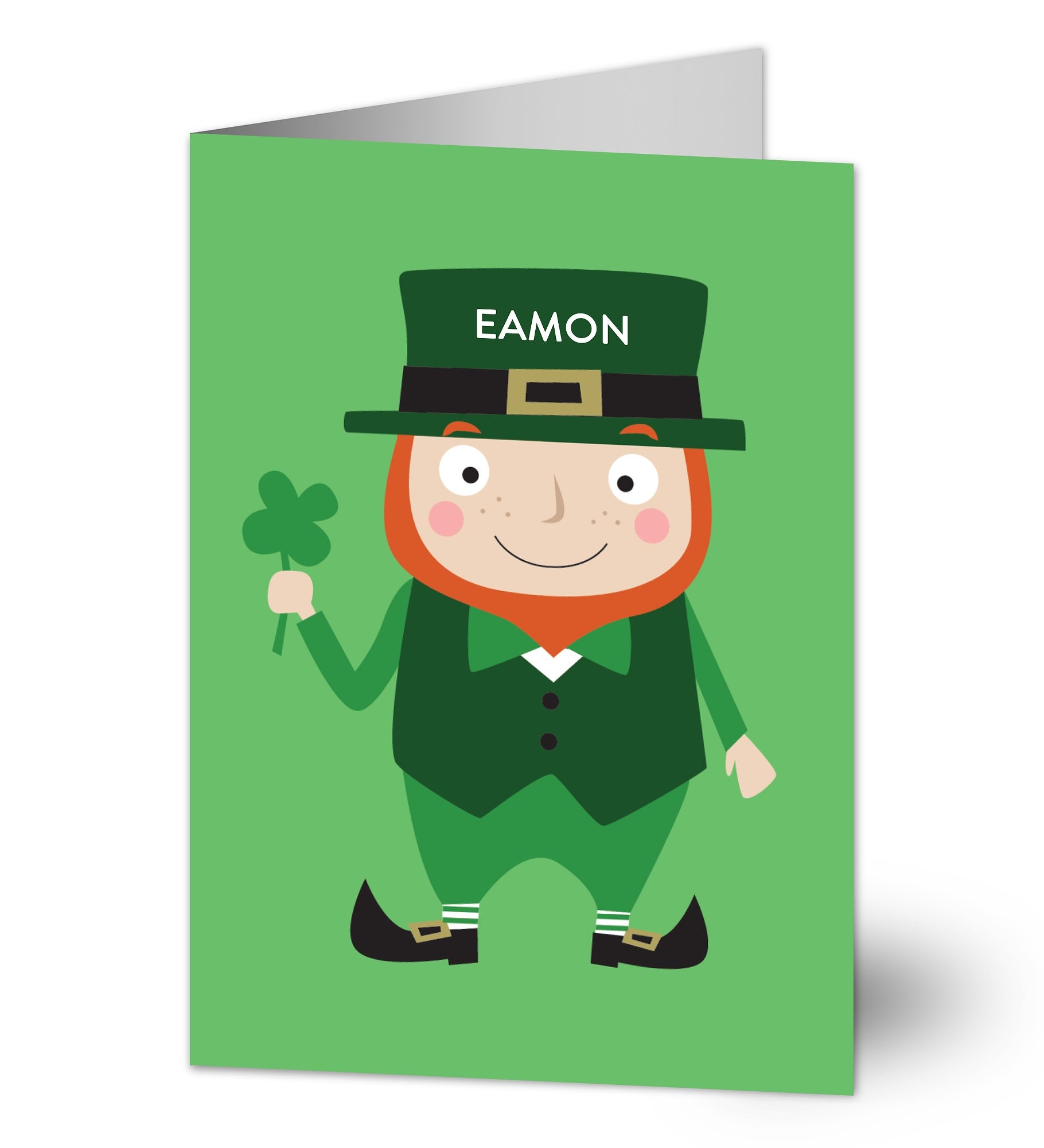 Lucky Leprechaun Greeting Card