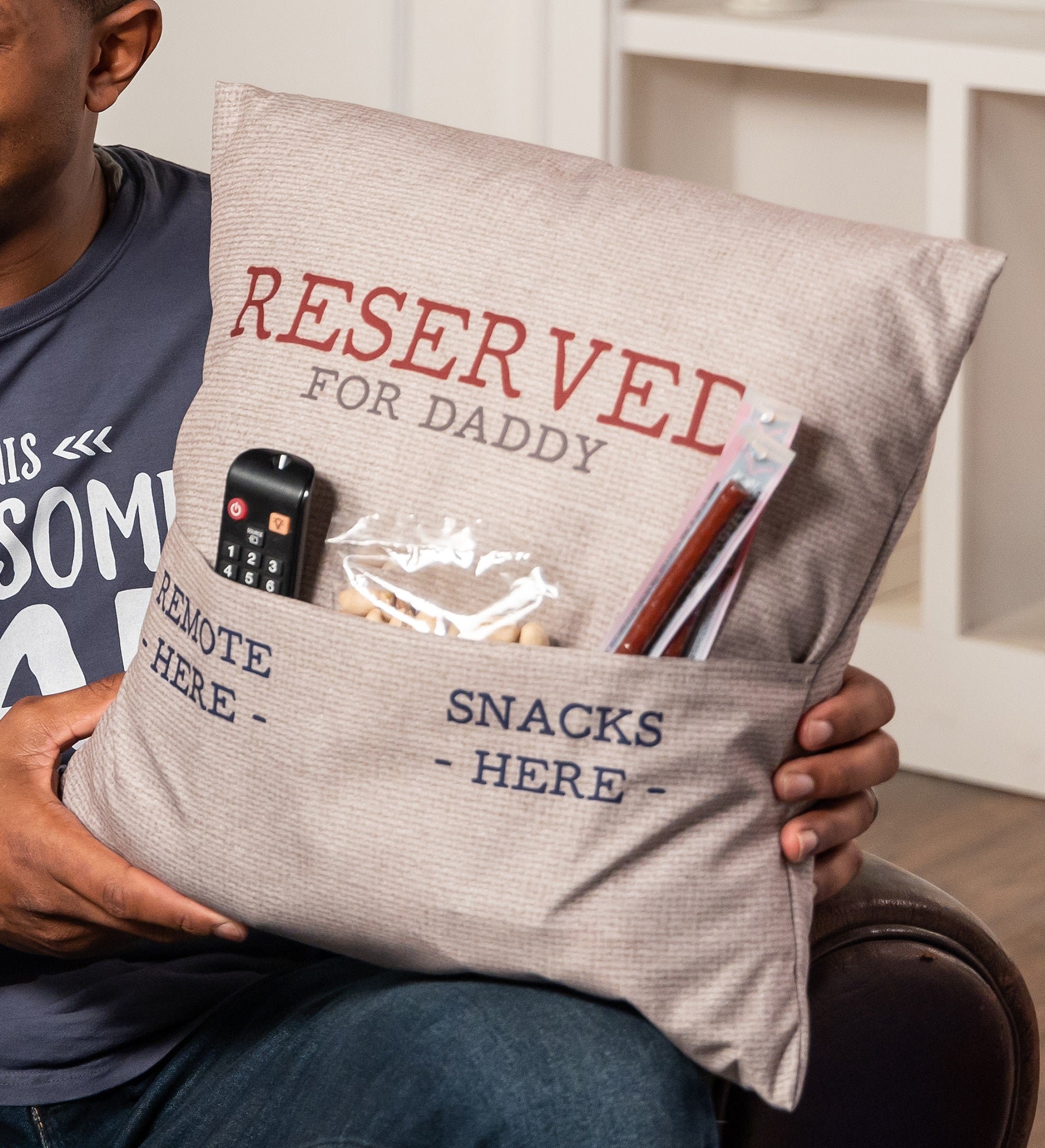 For Him Personalized Pocket Pillow