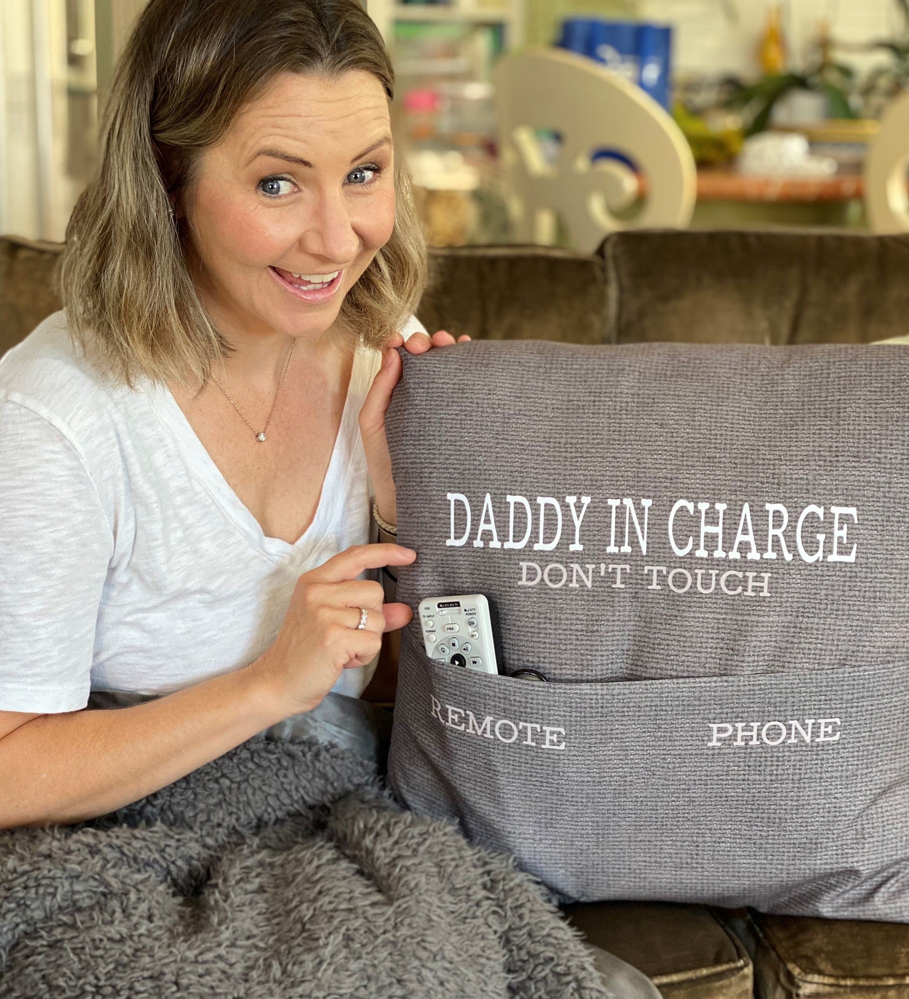 For Him Personalized Pocket Pillow