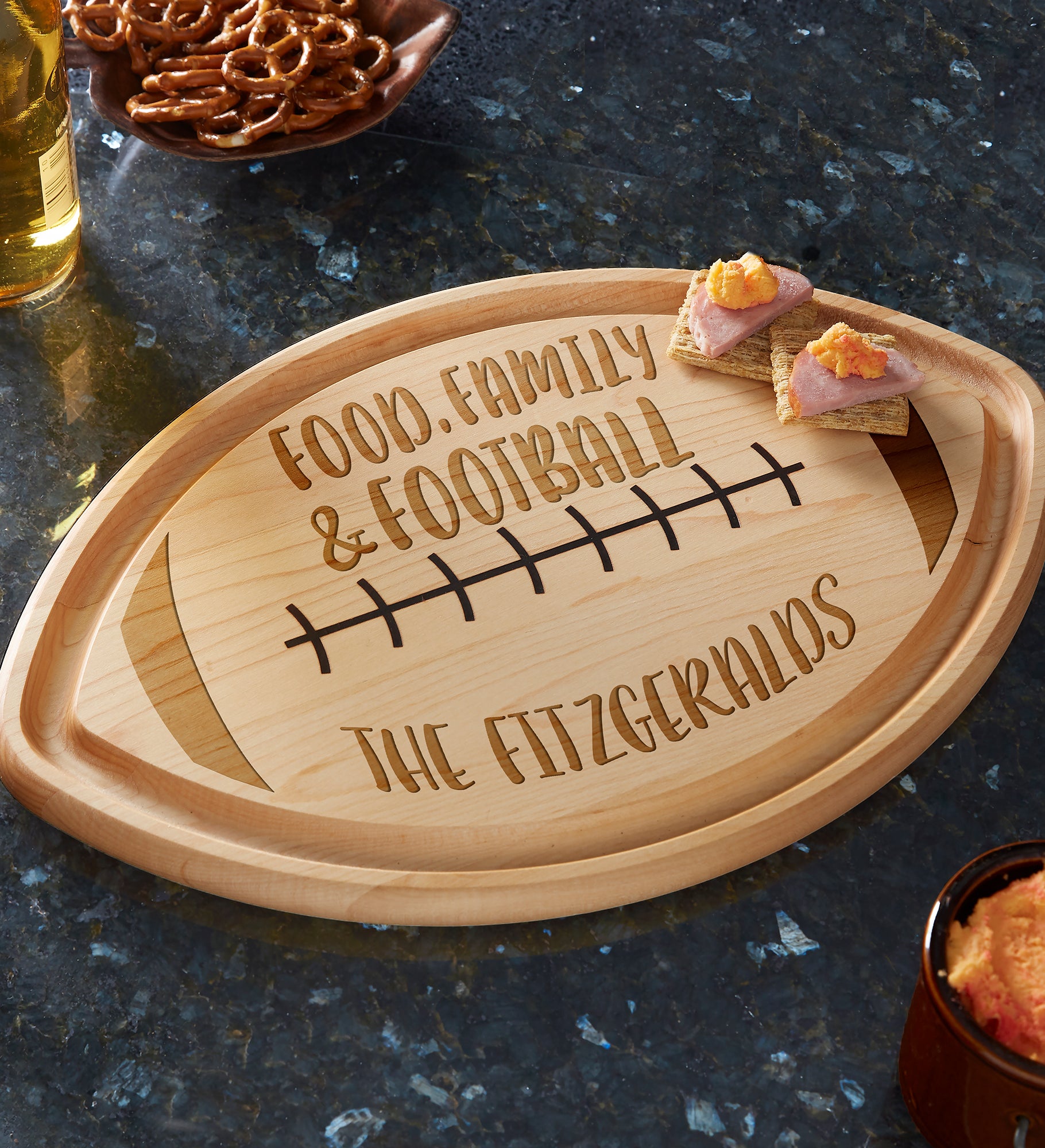 Personalization Mall Key to Our Home Personalized Maple Cutting Board
