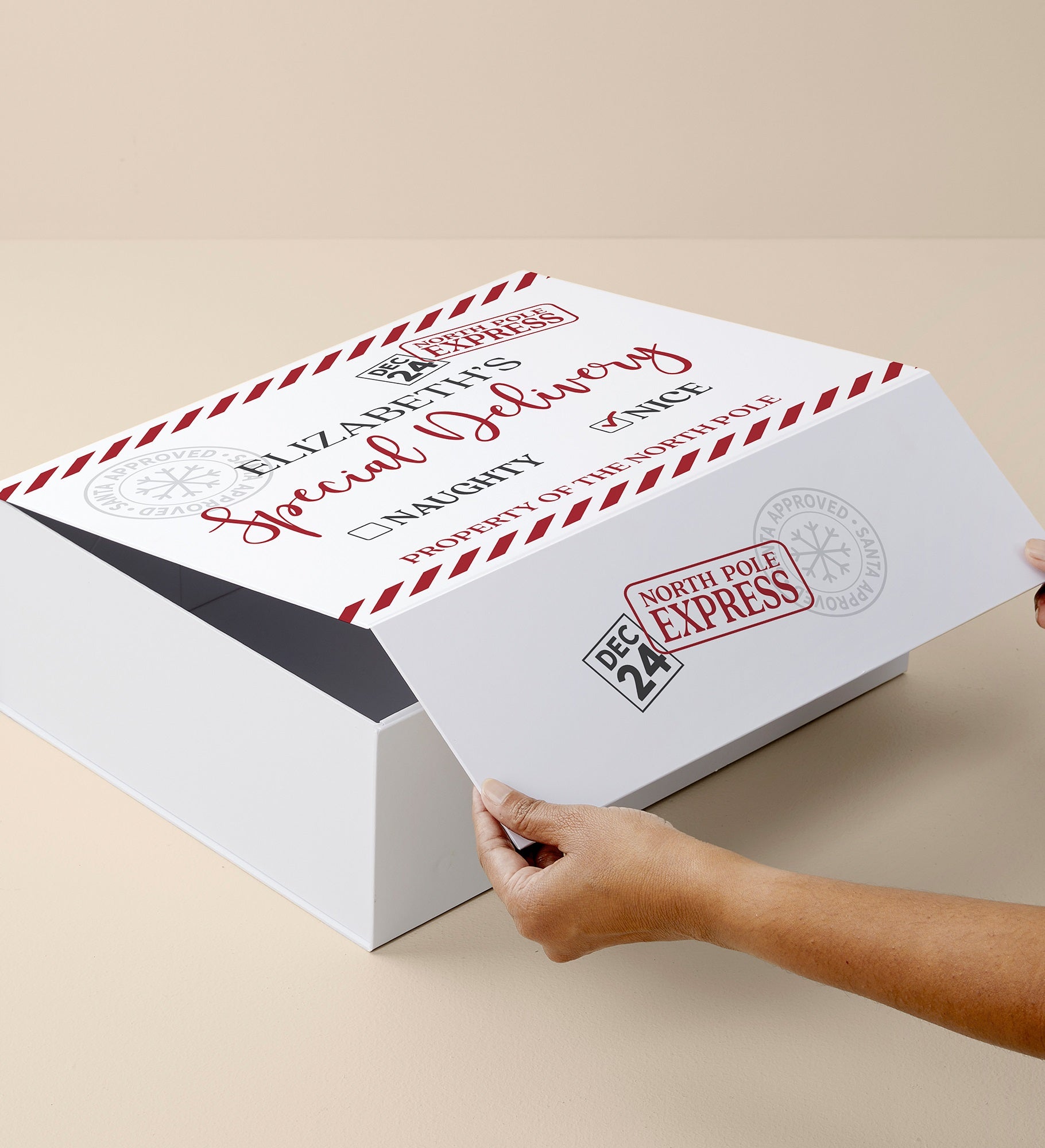 Special Delivery Personalized Christmas Keepsake Box