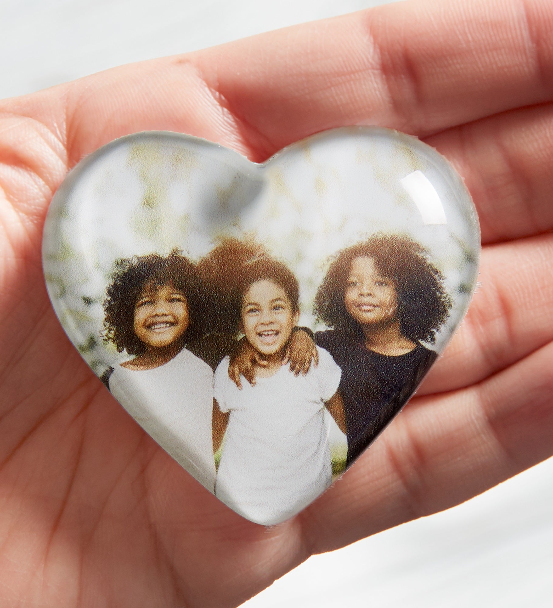 Photo Memories Personalized Mini Heart Keepsake