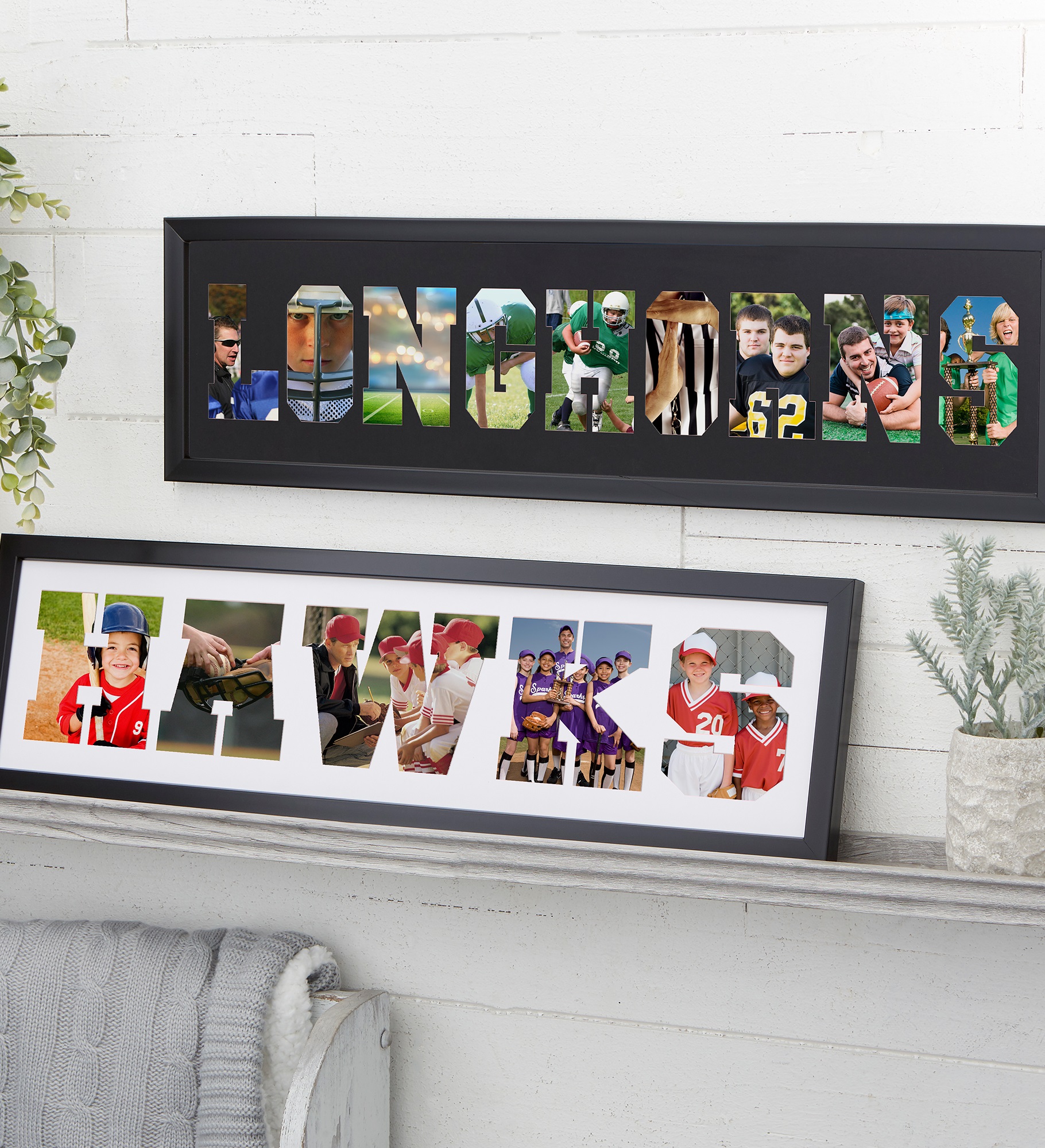 Sports Team Photo Collage Personalized Frame