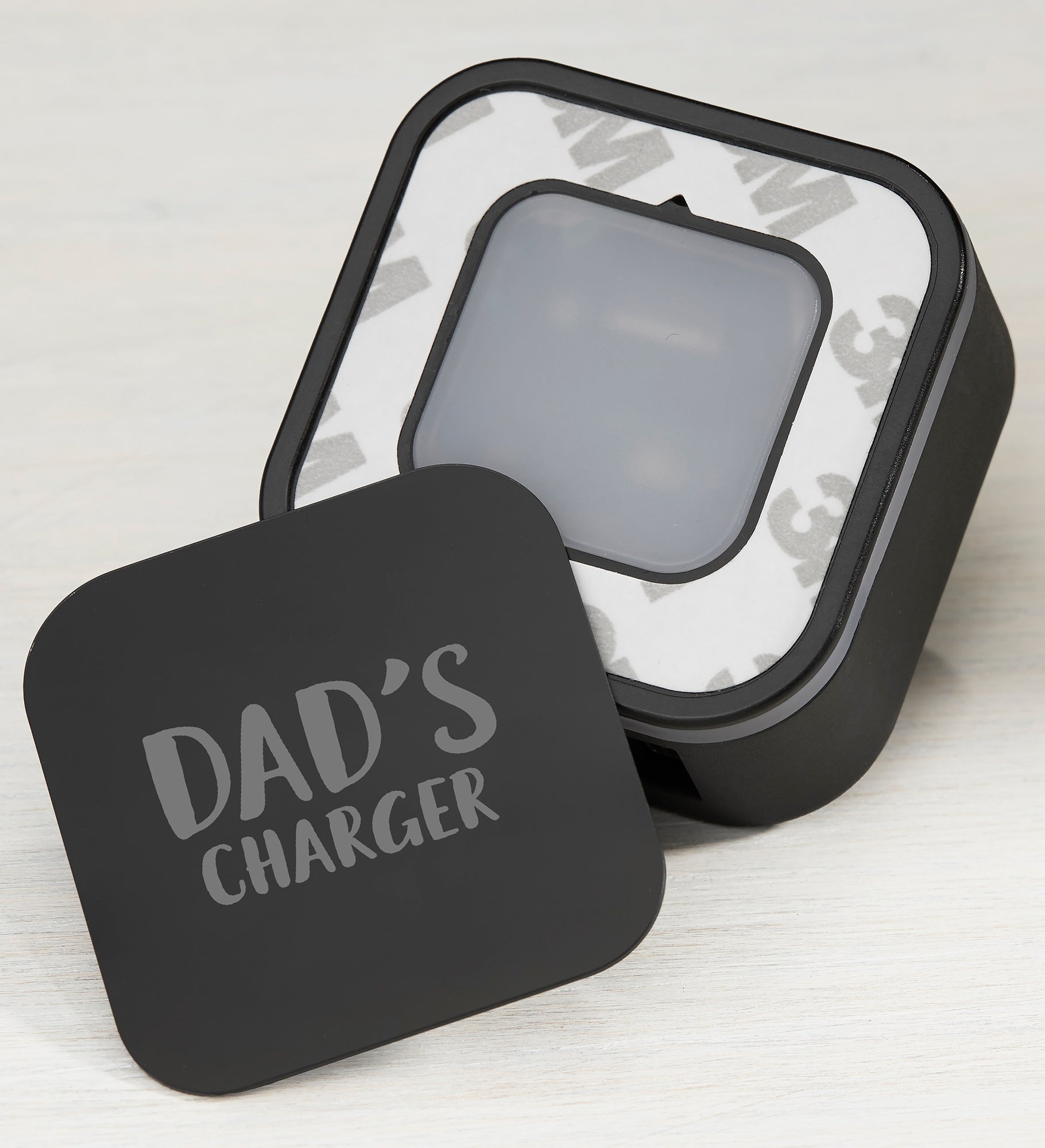 Personalized LED Triple Port USB Charger for Dad