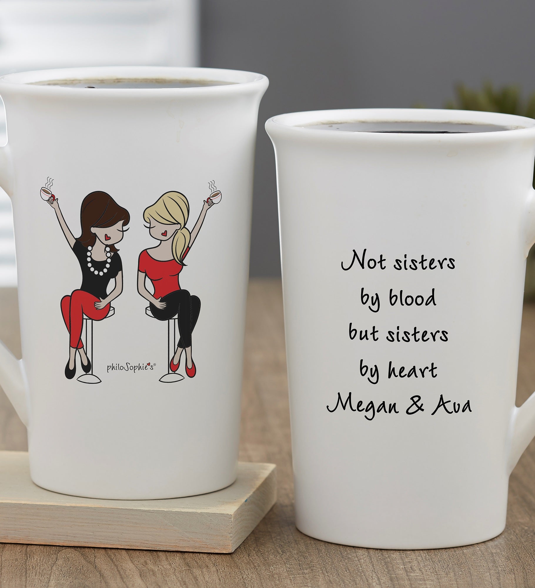 Best Friends philo Sophie's® Personalized Coffee Mugs