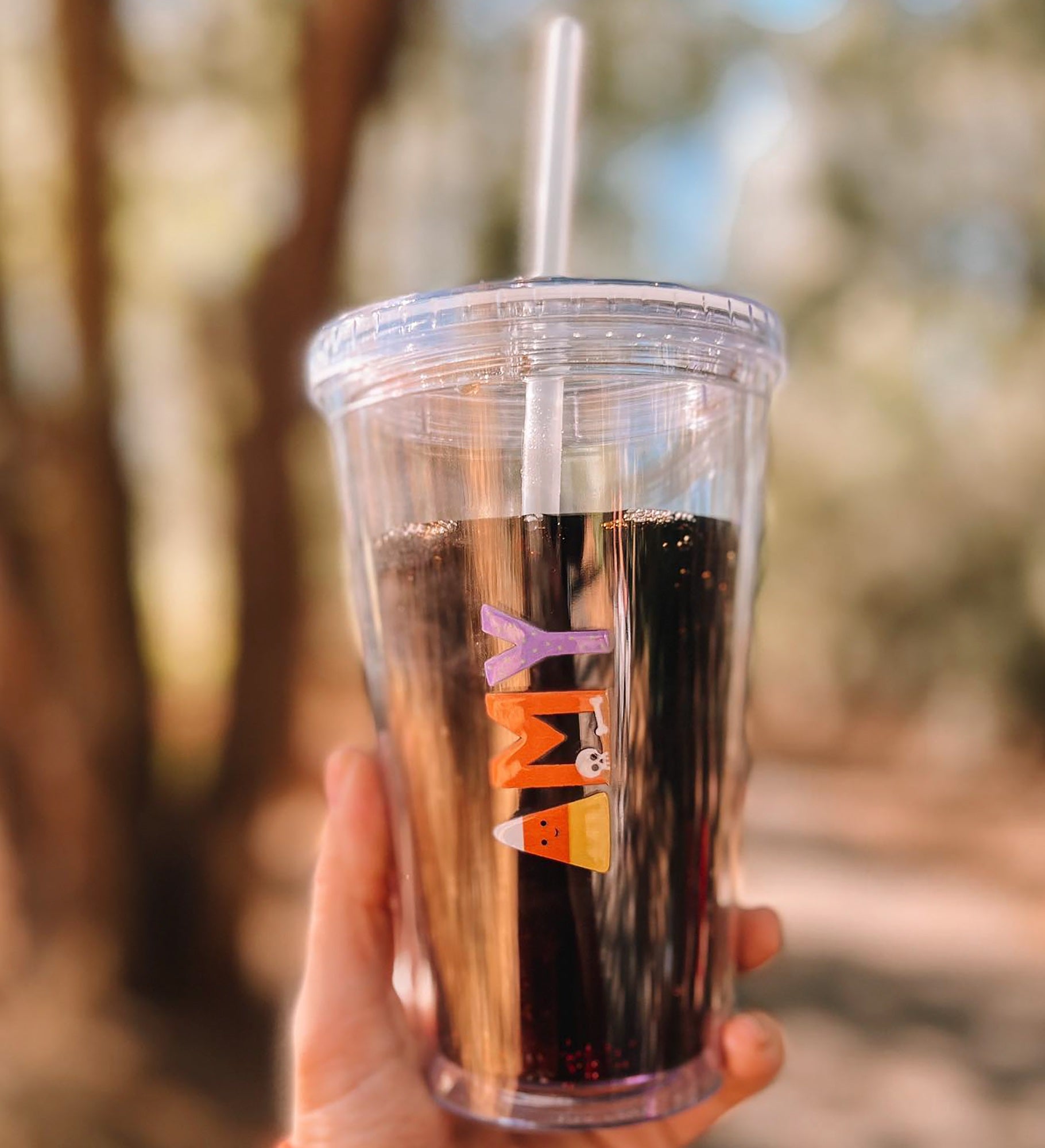 Halloween Character Personalized 17 oz. Insulated Acrylic Tumbler