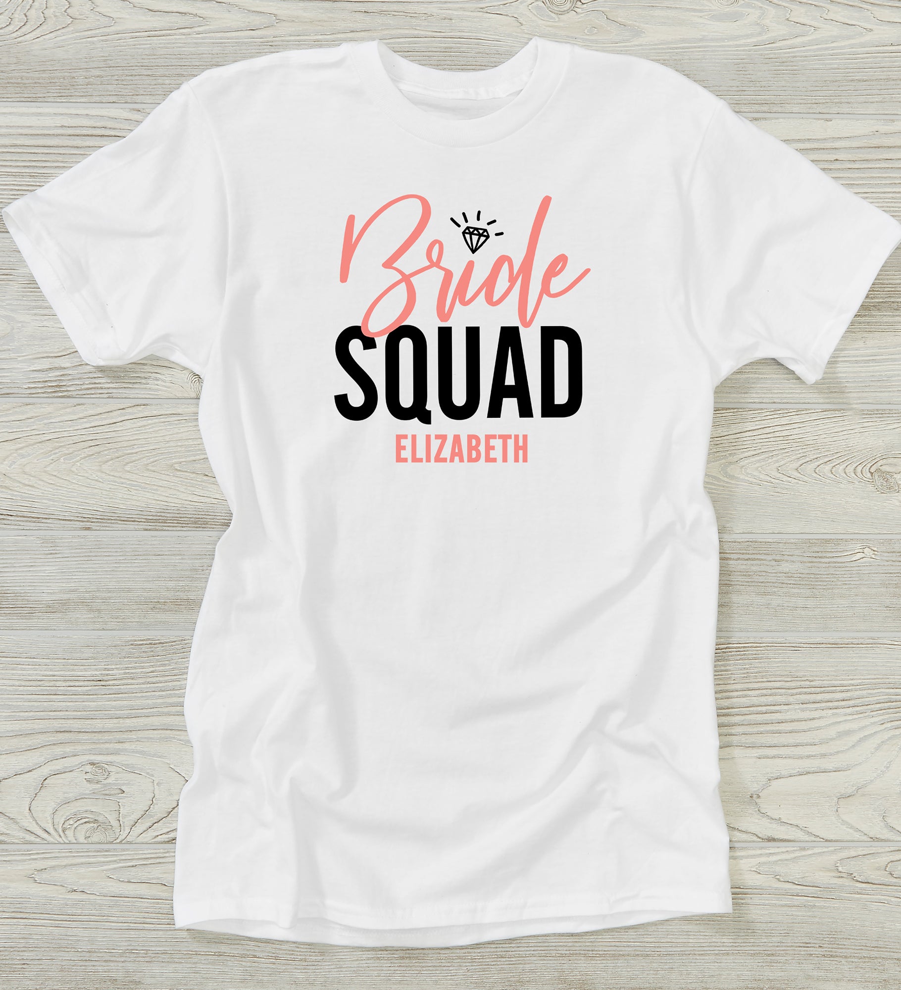 Bride Squad Personalized Ladies Shirts