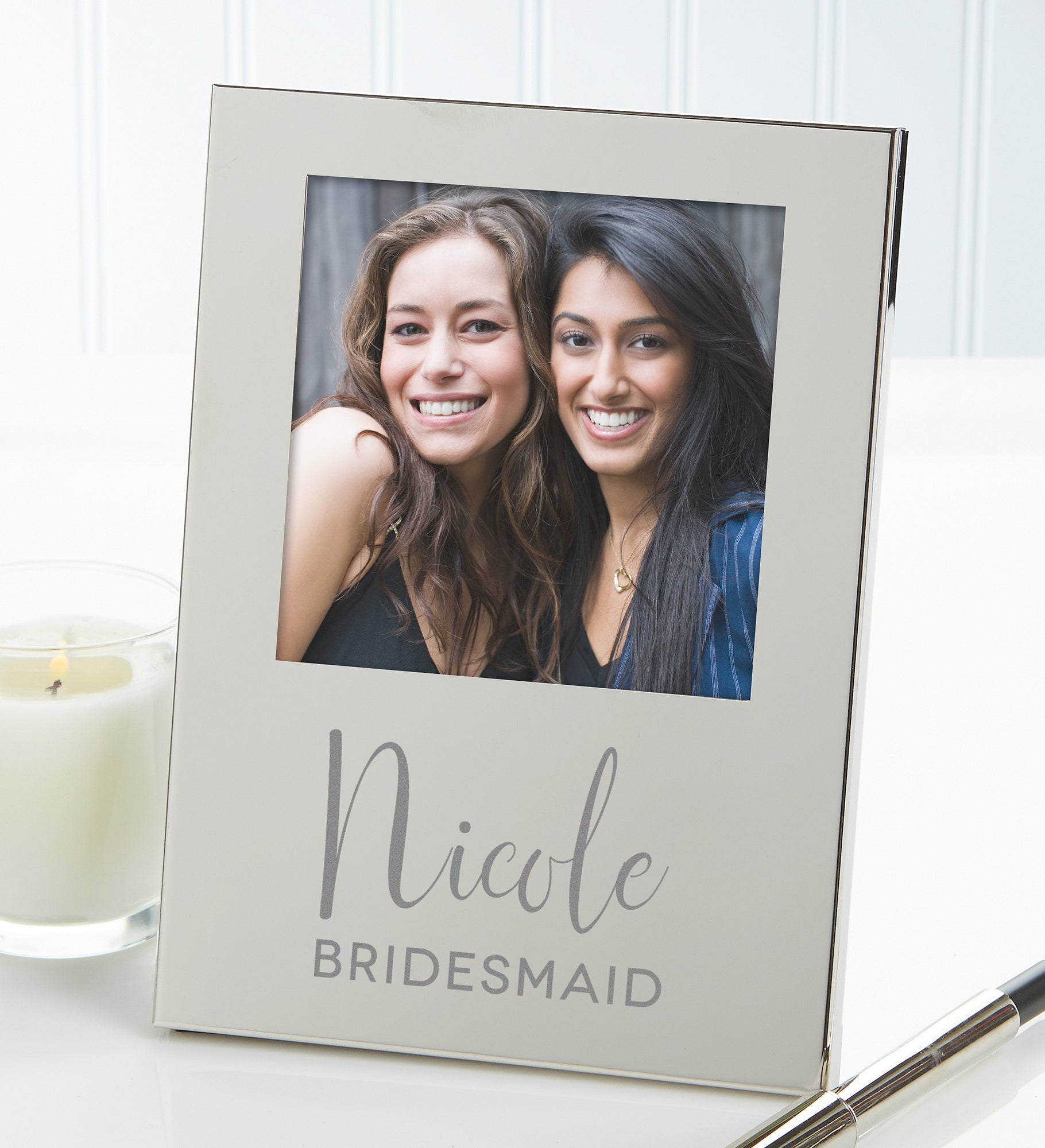 Bridesmaids Personalized Engraved Photo Frame