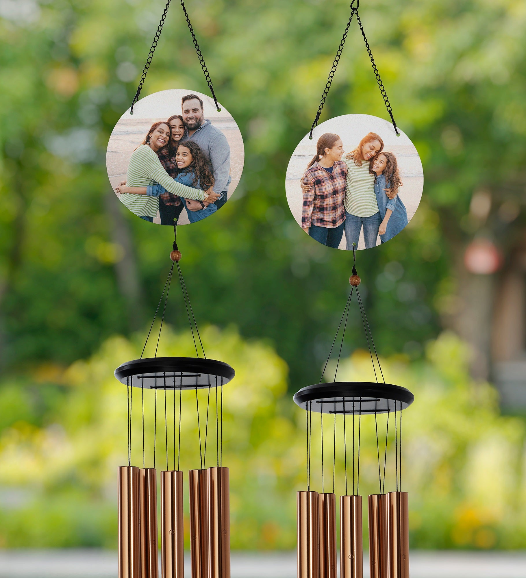 Personalized Photo Wind Chimes