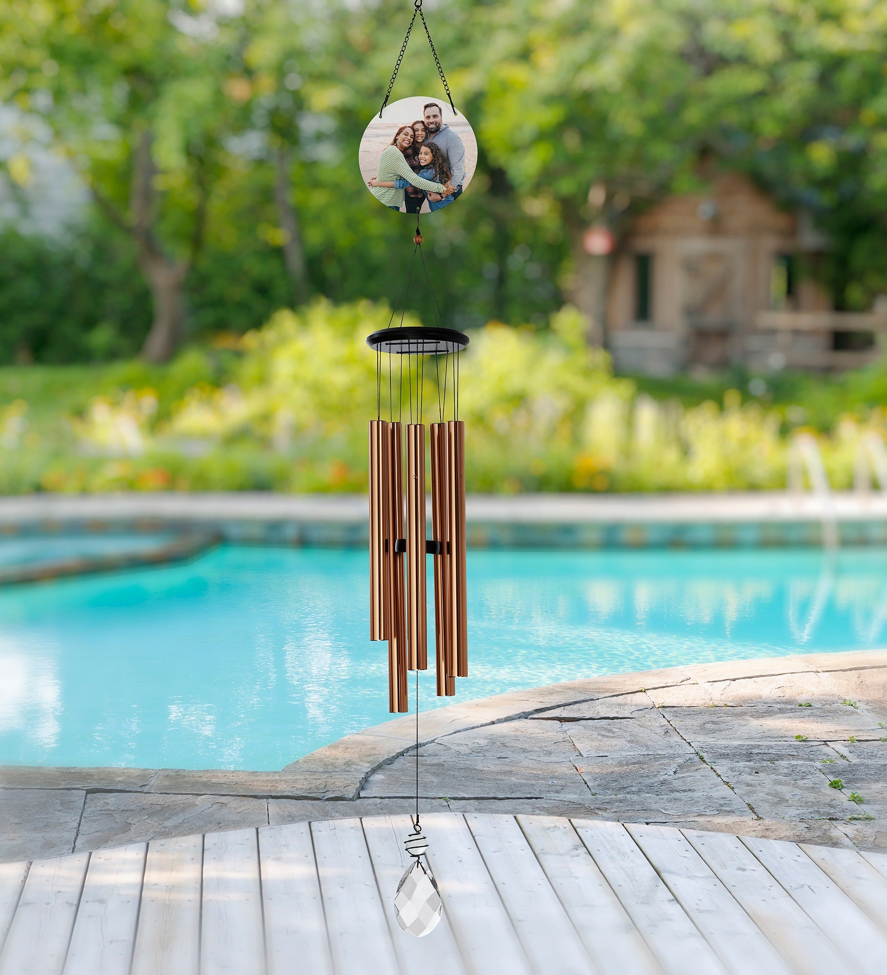 Personalized Photo Wind Chimes