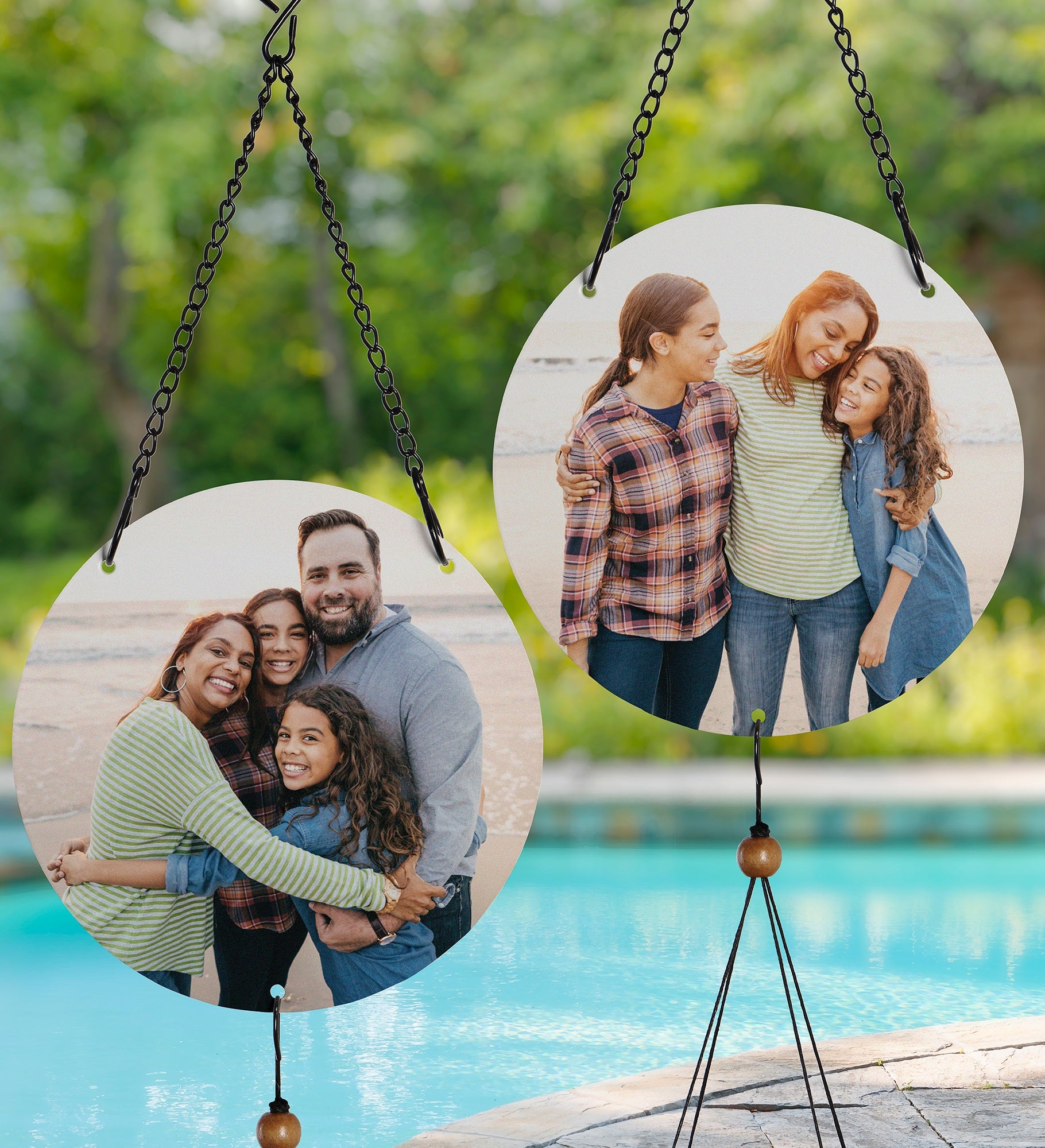 Personalized Photo Wind Chimes