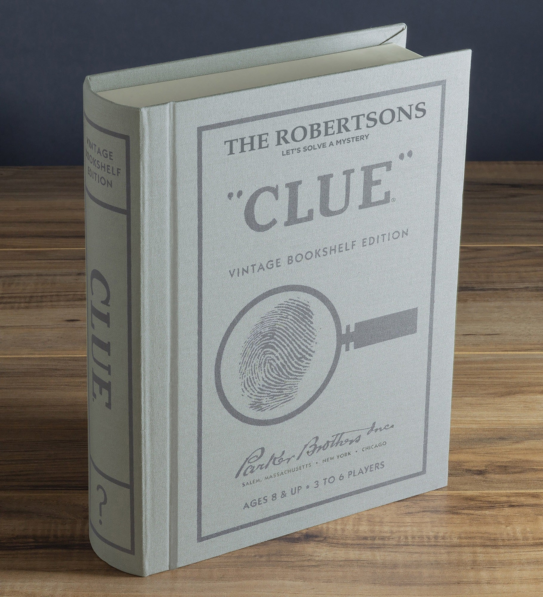 Clue® Personalized Vintage Bookshelf Edition Board Game