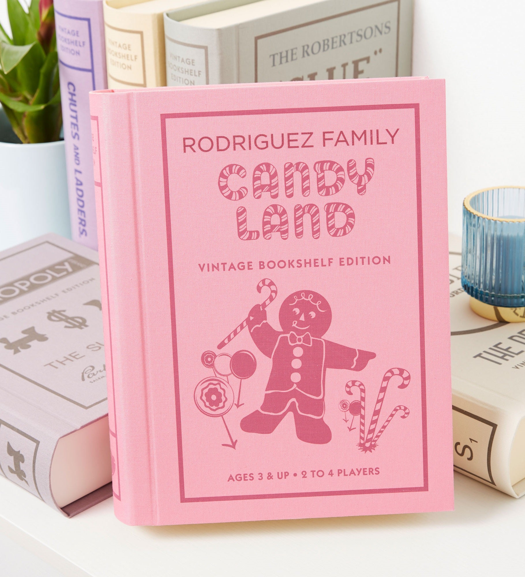 Candyland® Personalized Vintage Bookshelf Edition Board Game