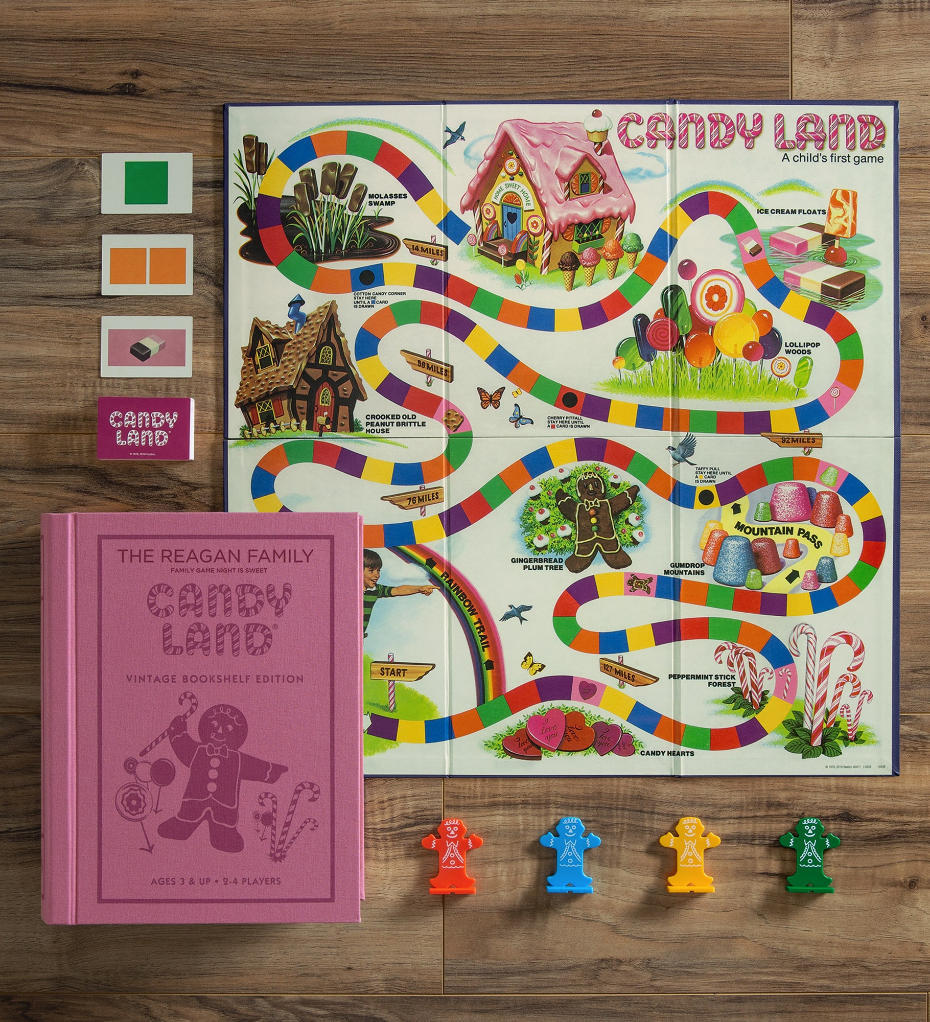 Candyland® Personalized Vintage Bookshelf Edition Board Game