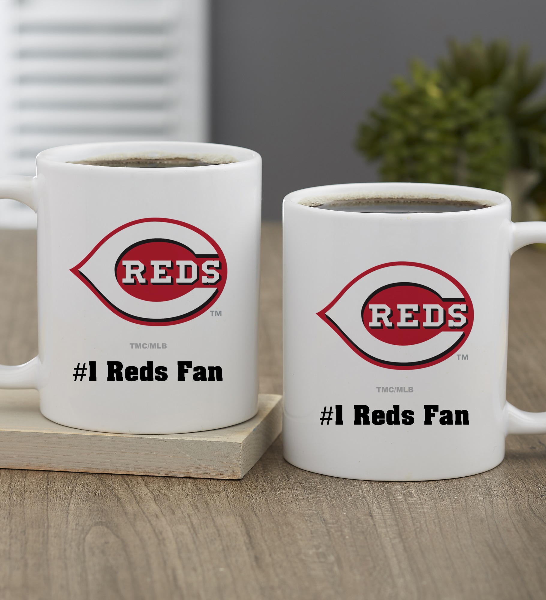 MLB Cincinnati Reds Personalized Coffee Mug