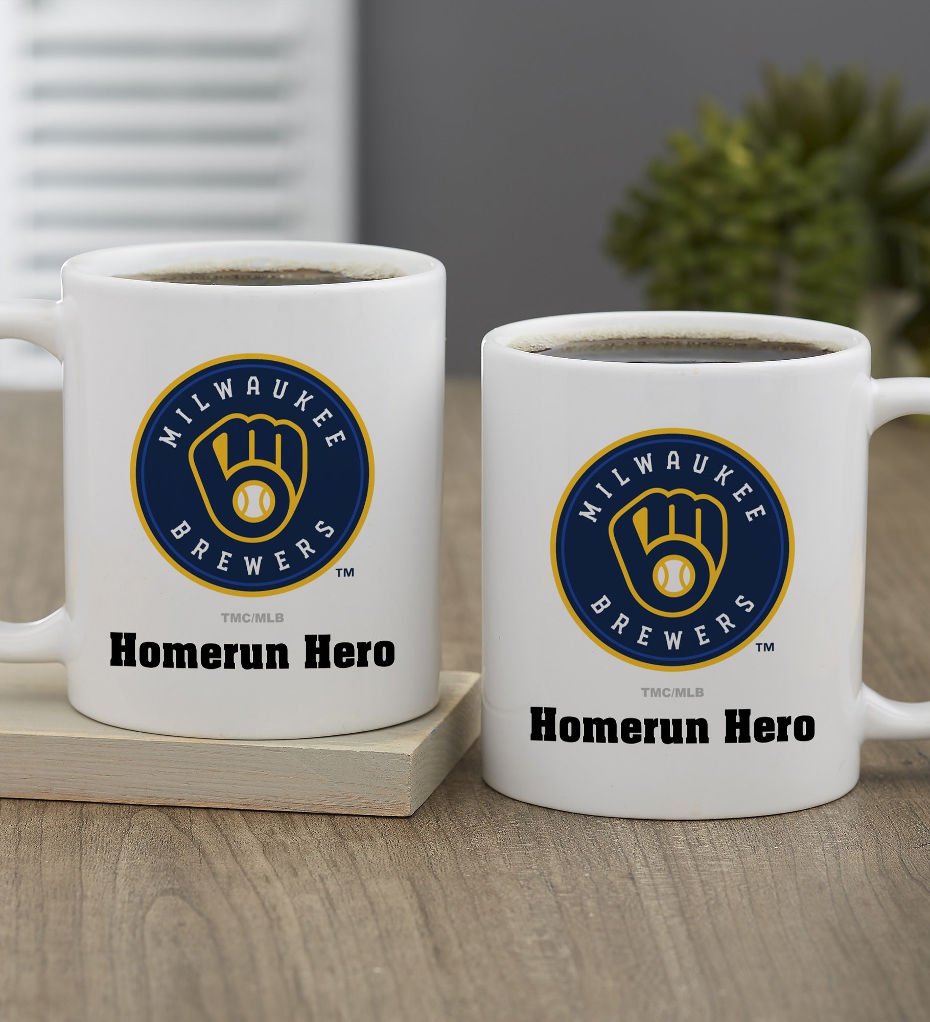 MLB Milwaukee Brewers Personalized Coffee Mug