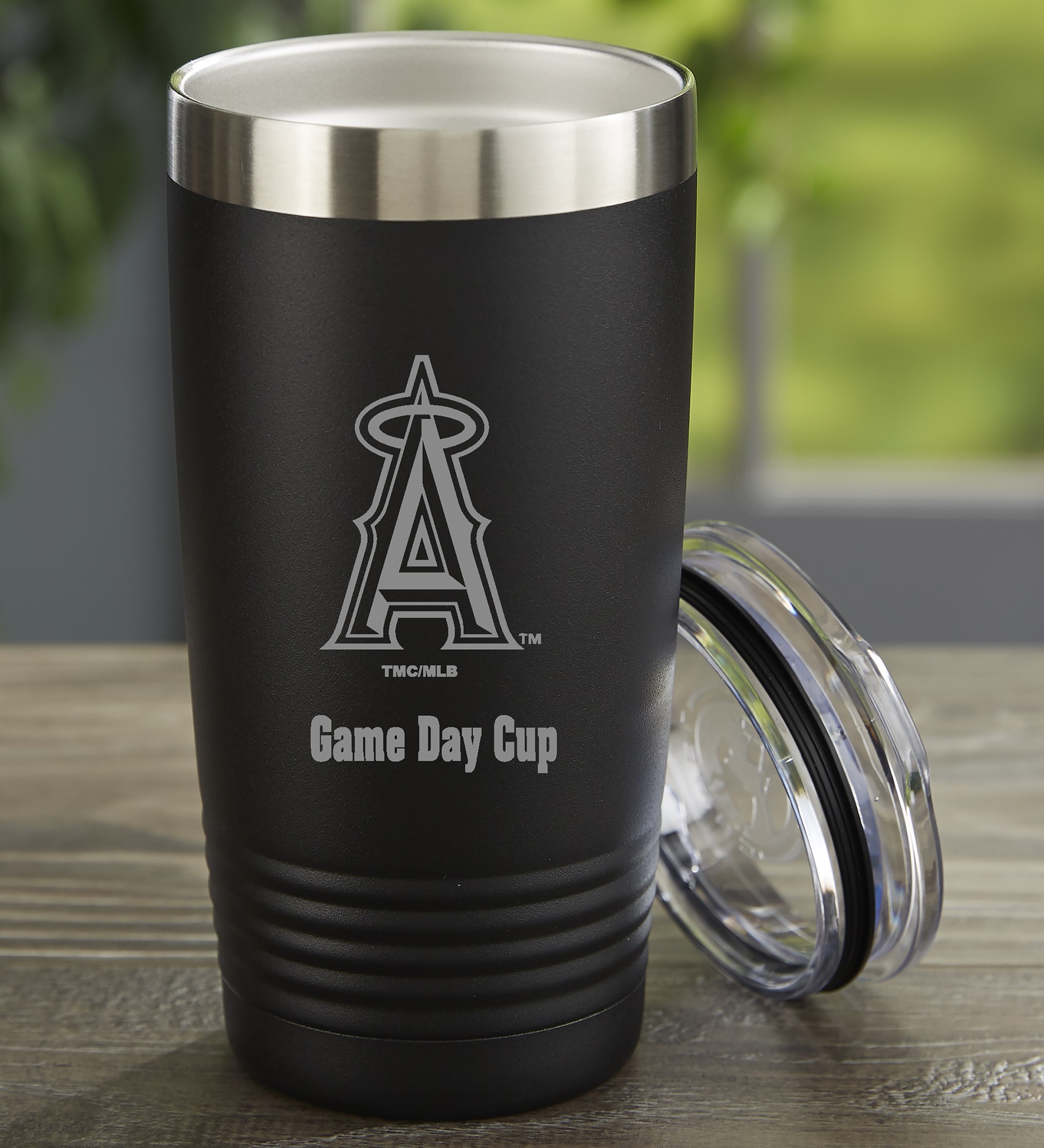 MLB Los Angeles Angels Personalized Stainless Steel Tumbler