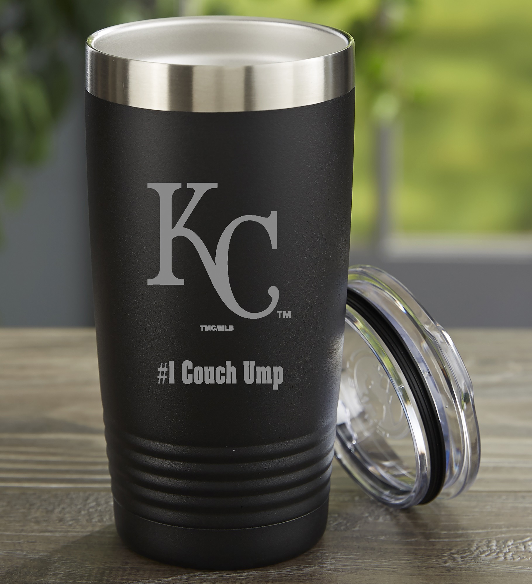 MLB Kansas City Royals Personalized Stainless Steel Tumbler