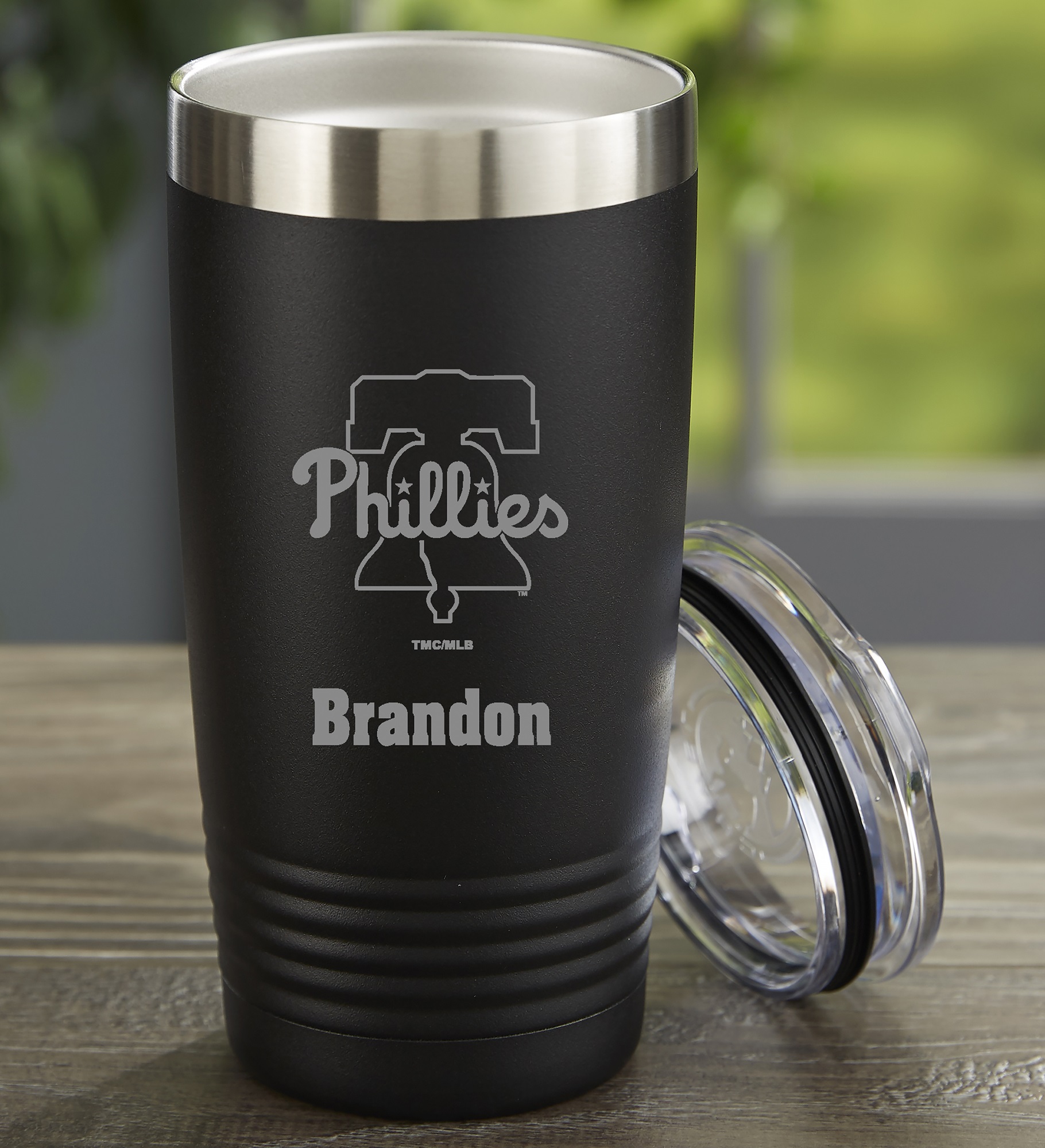 MLB Philadelphia Phillies Personalized Stainless Steel Tumbler