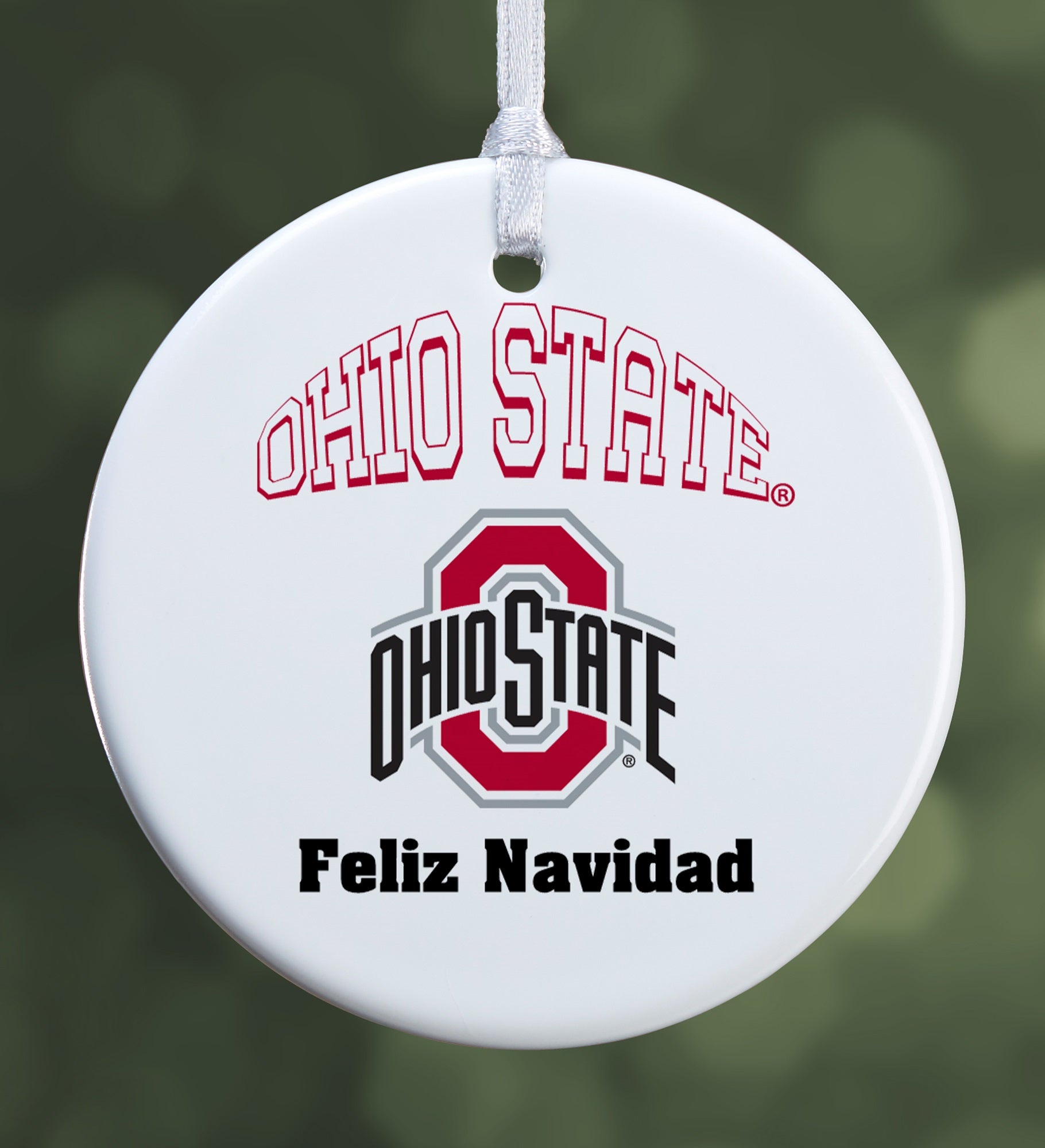 NCAA Ohio State Buckeyes Personalized Ornament