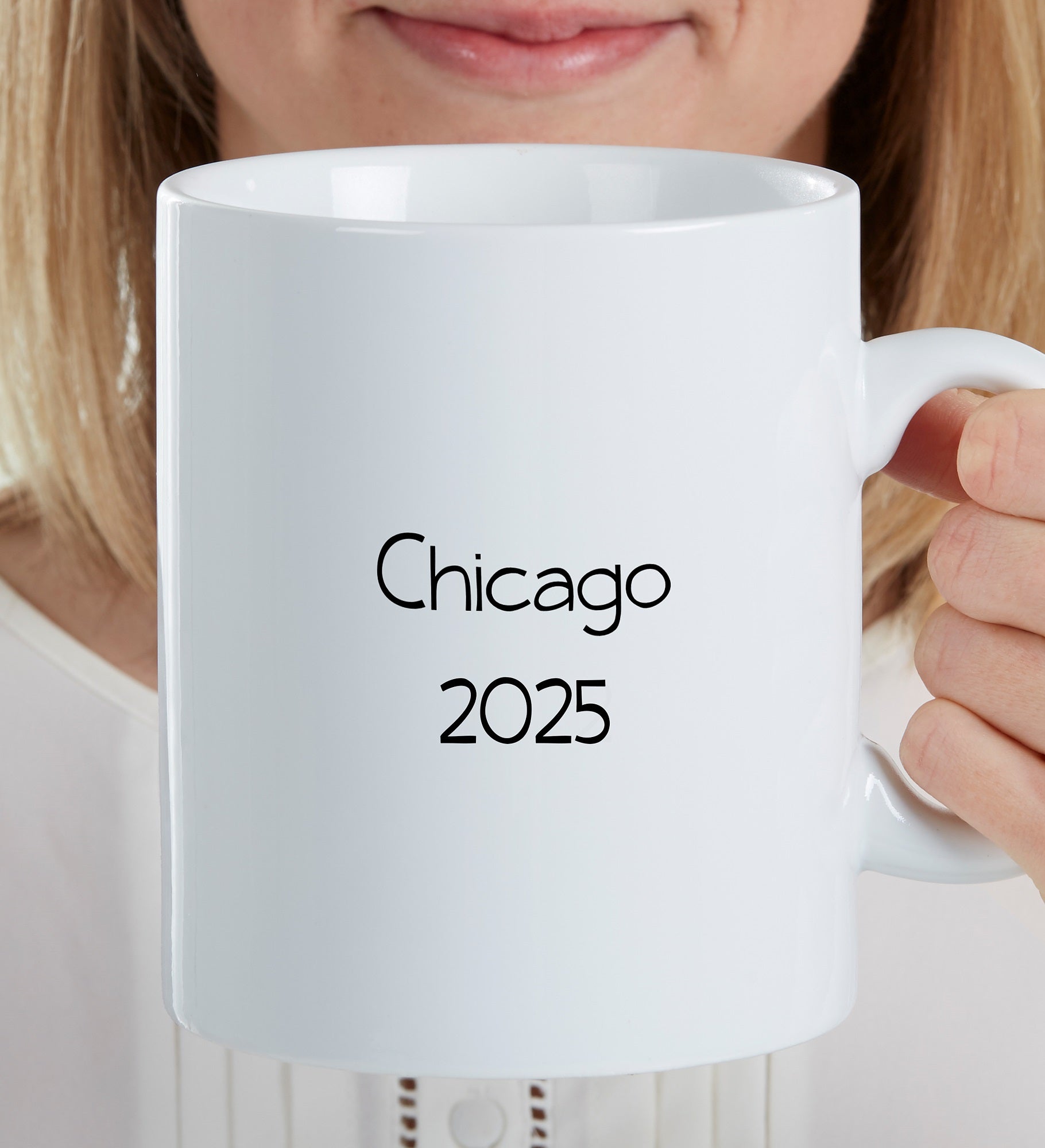 Family Photo Personalized 30 oz. Oversized Coffee Mug