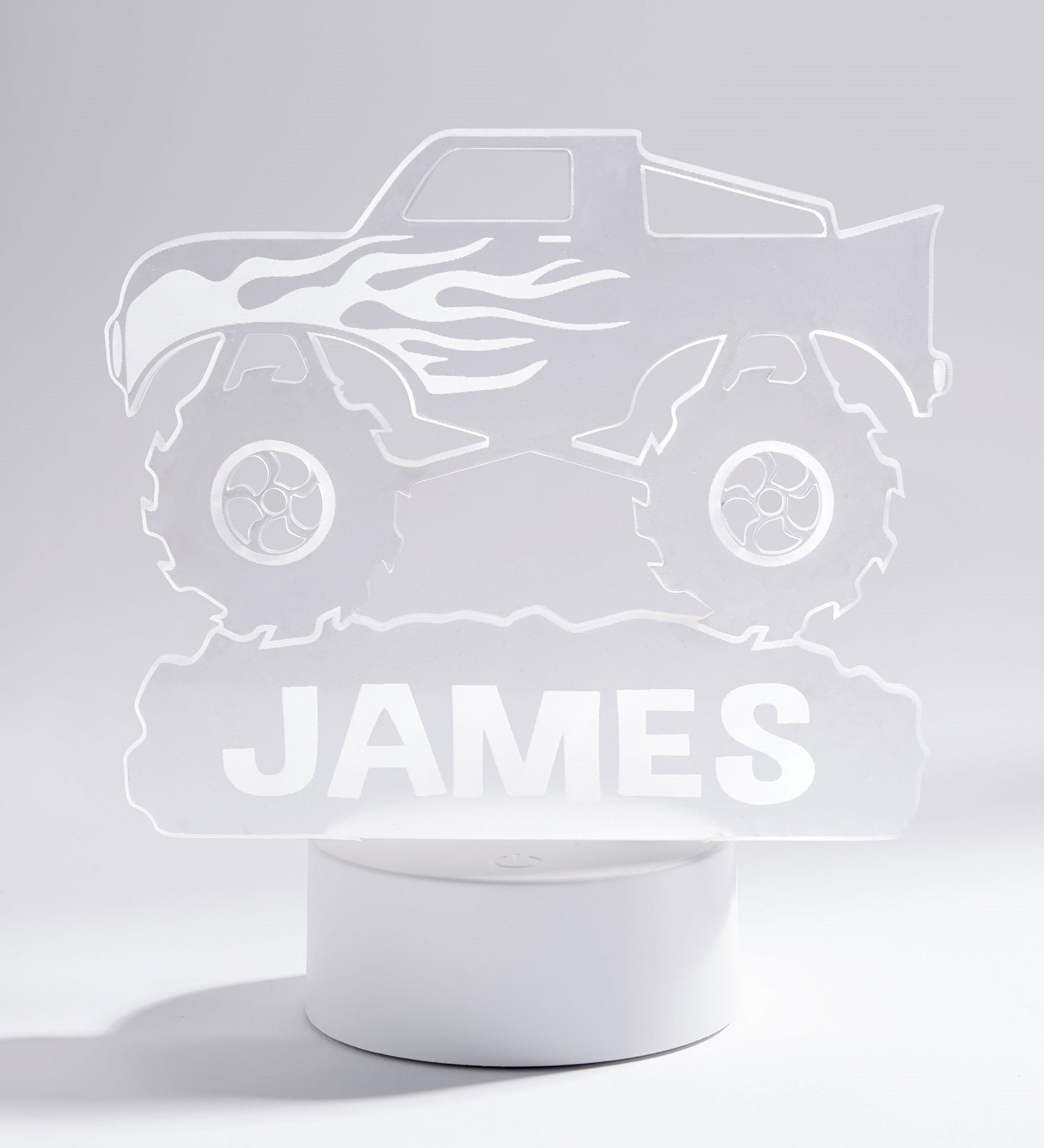 Monster Truck Personalized LED Sign