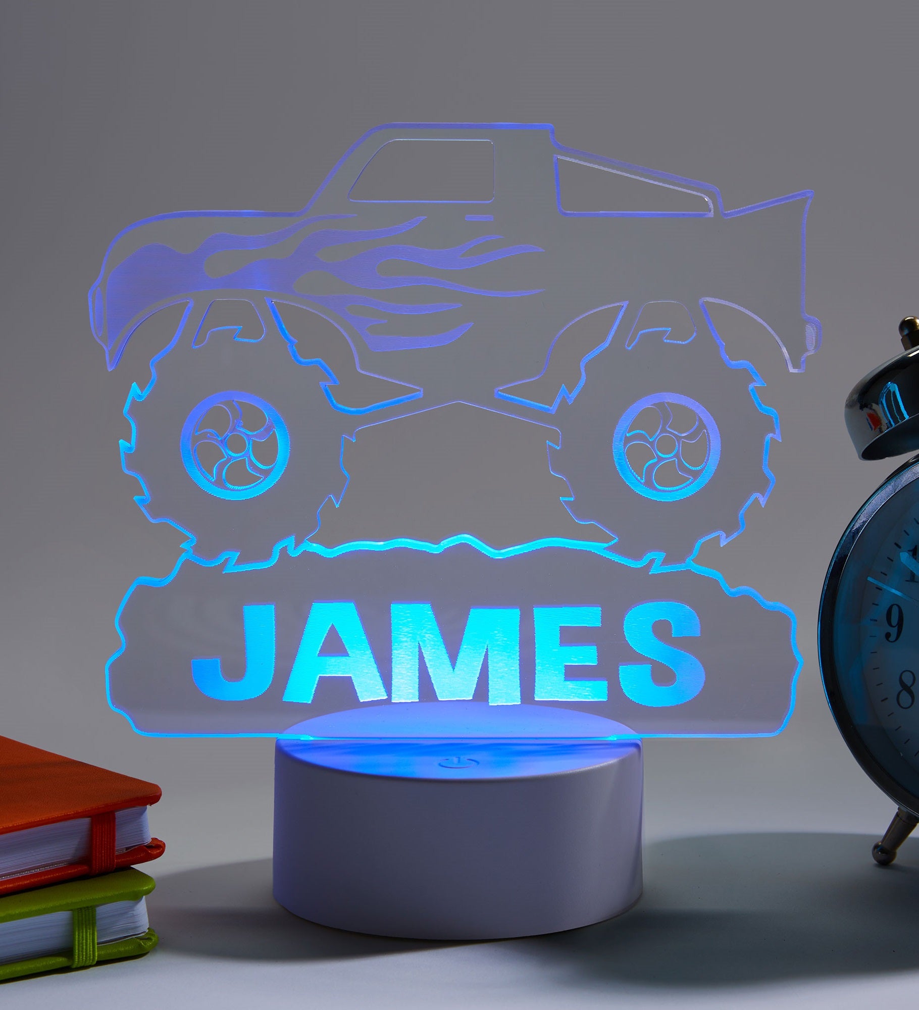 Monster Truck Personalized LED Sign