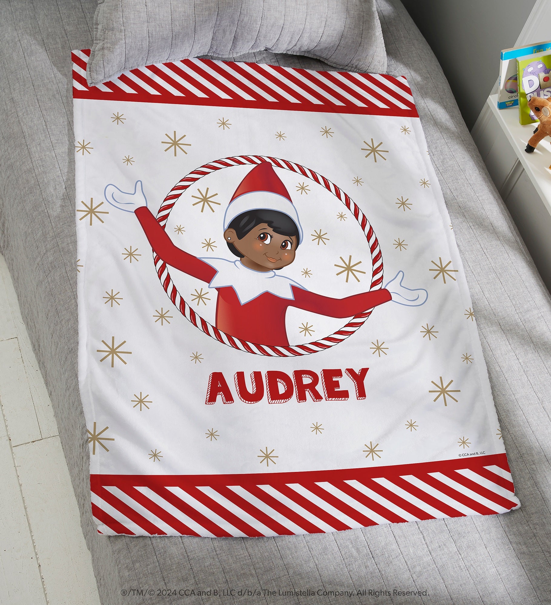 The Elf on the Shelf® Personalized Blanket