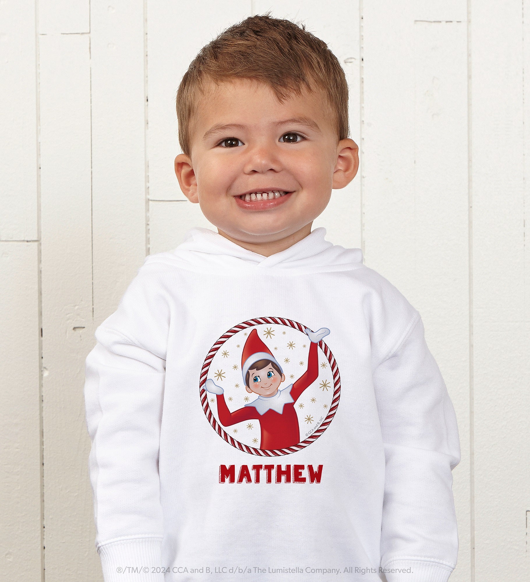The Elf on the Shelf® Personalized Kids Sweatshirt