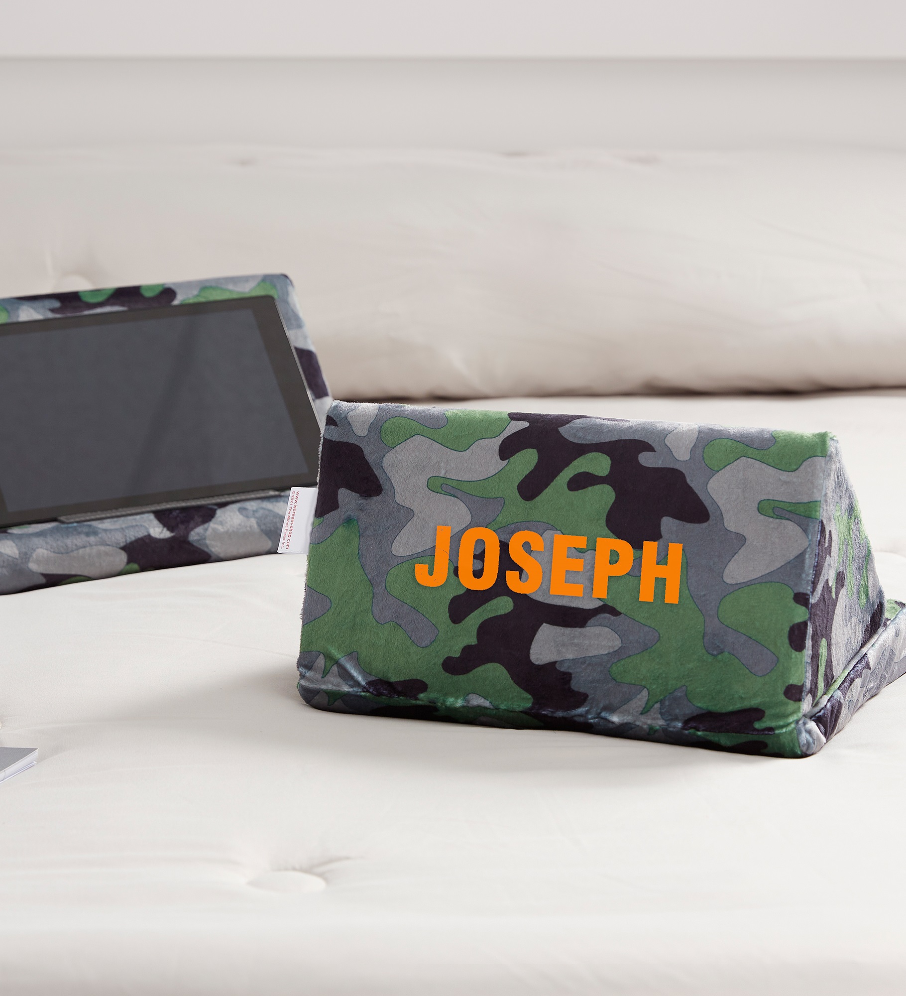 Camouflage Personalized Tablet Pillow