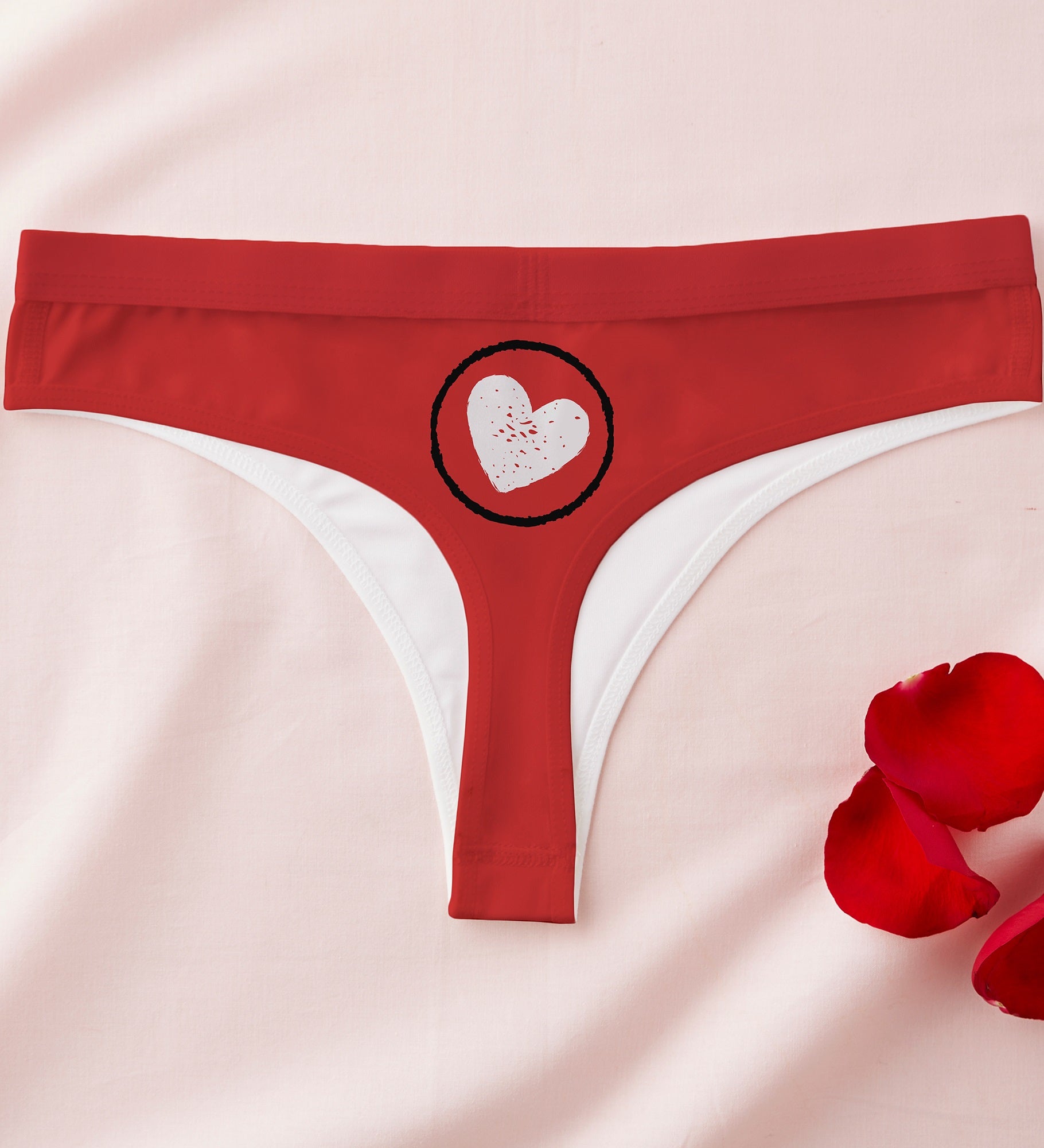 Sealed With A Kiss Personalized Thong