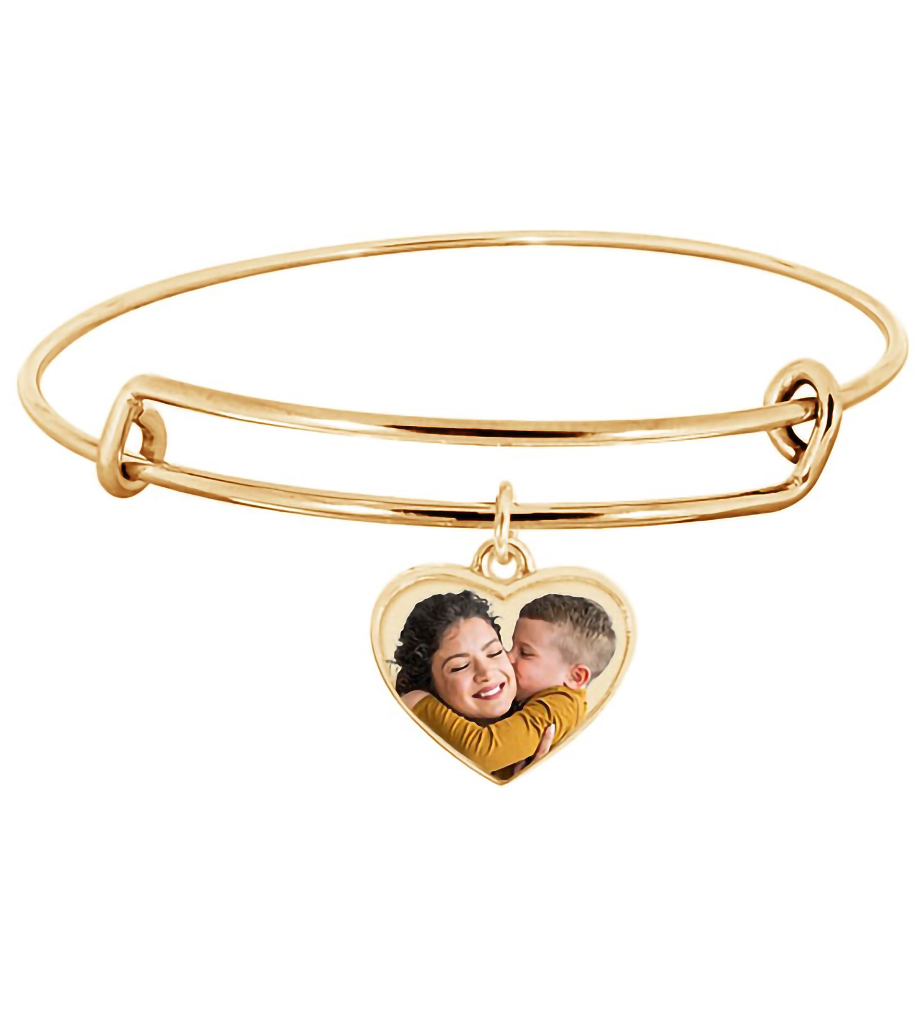 Personalized Photo Heart Bracelet