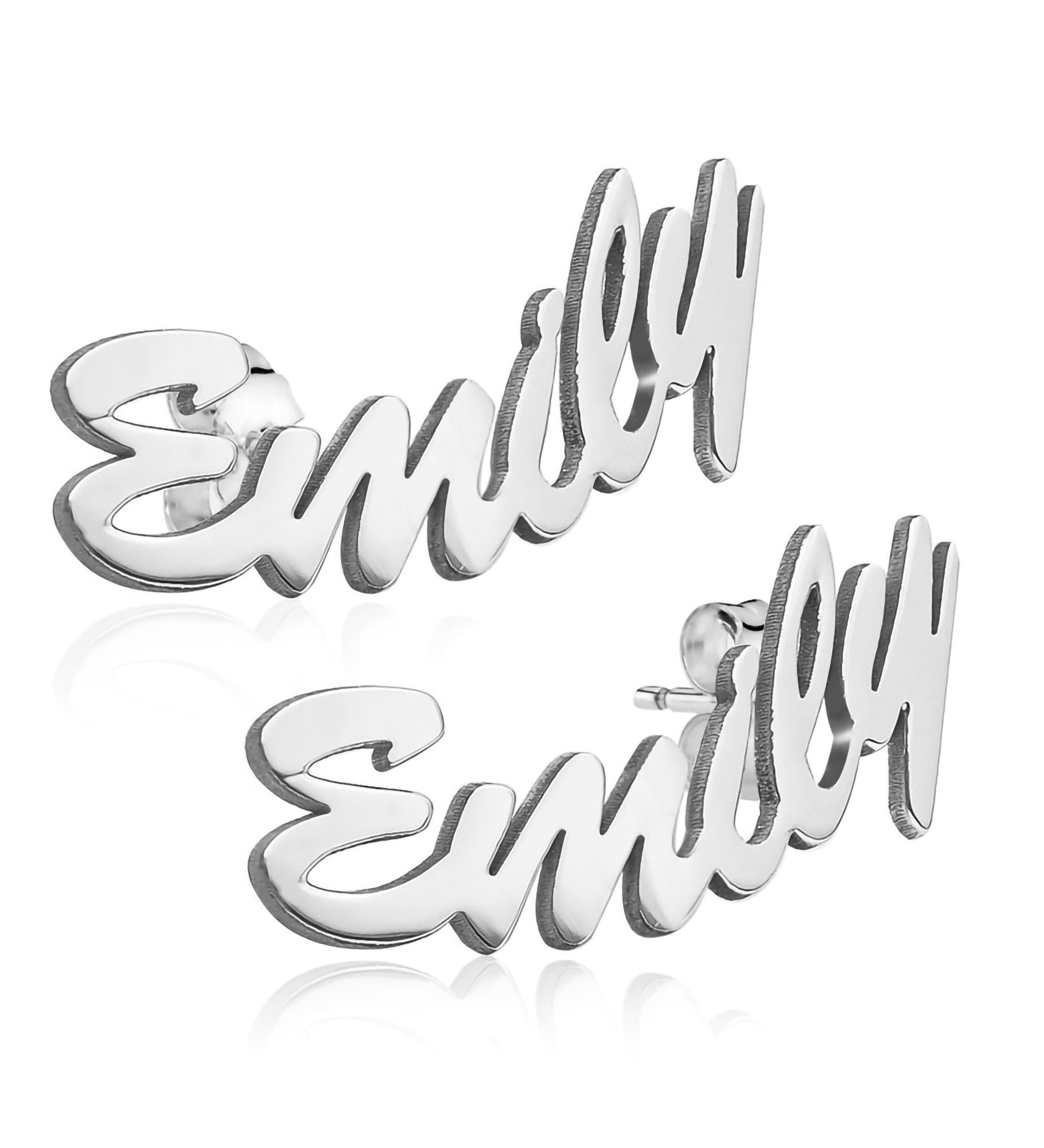 Personalized Script Name Earrings