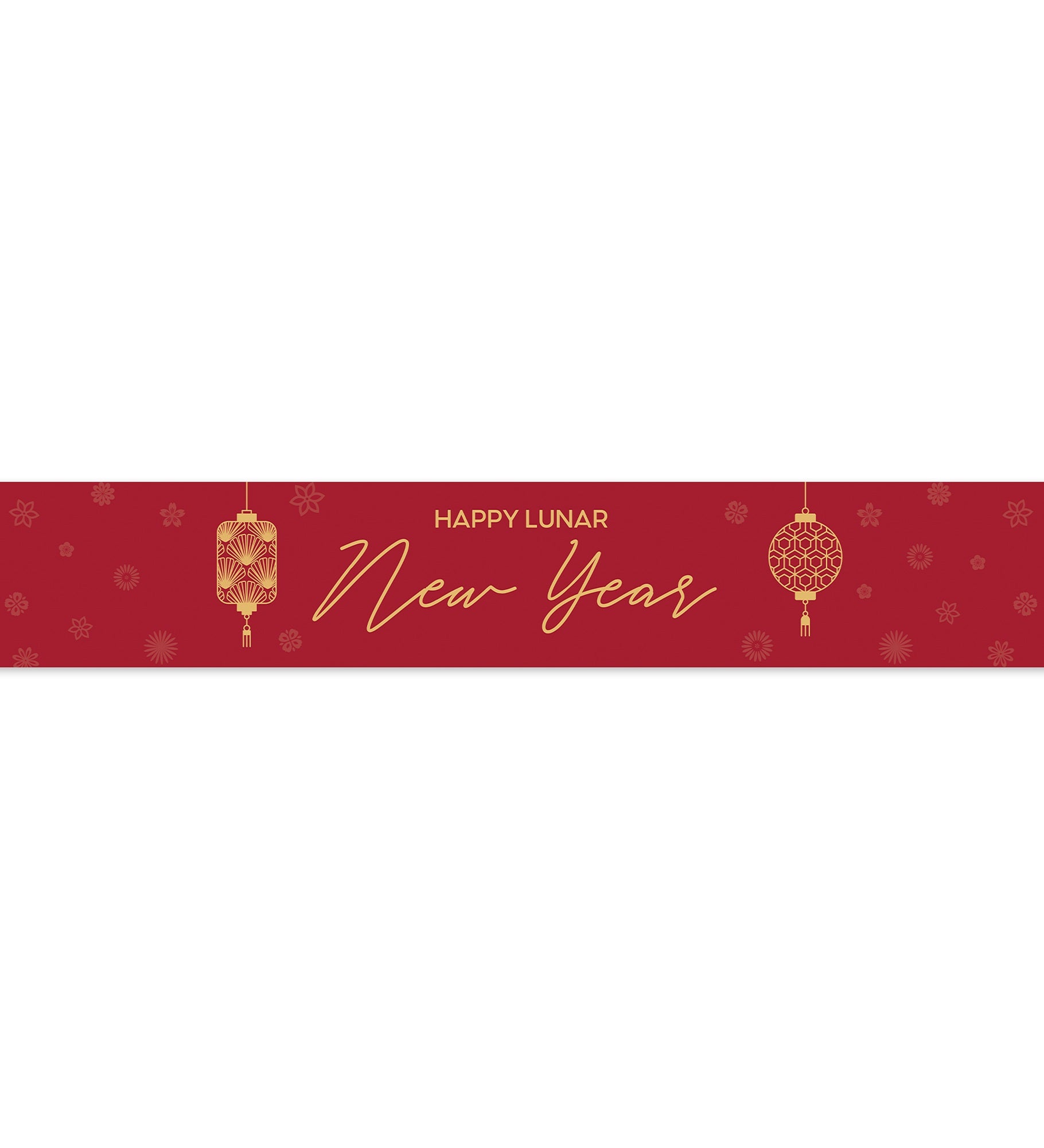 Lunar New Year Personalized Table Runner