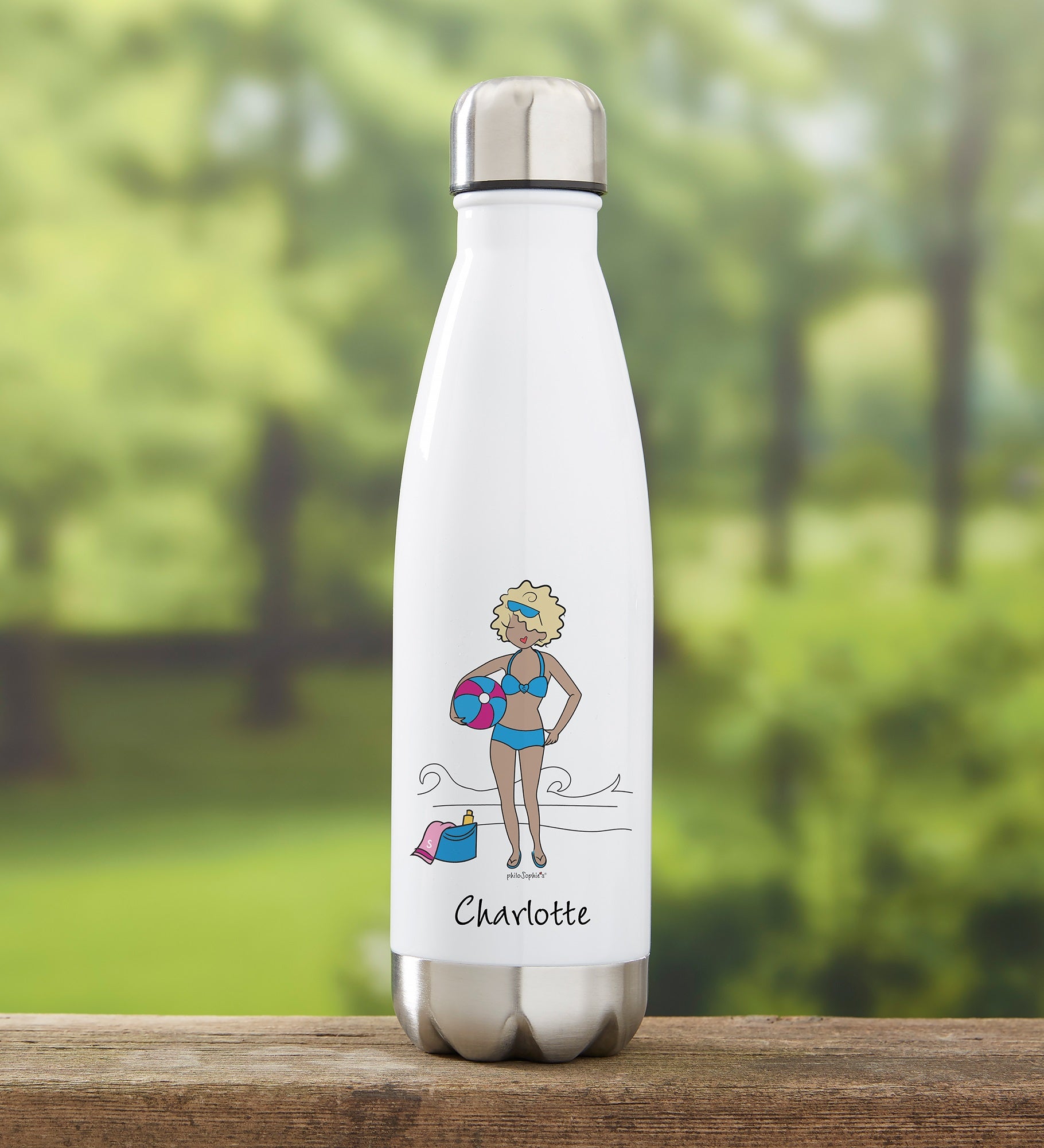 philoSophie's® Summer Personalized Insulated Water Bottle
