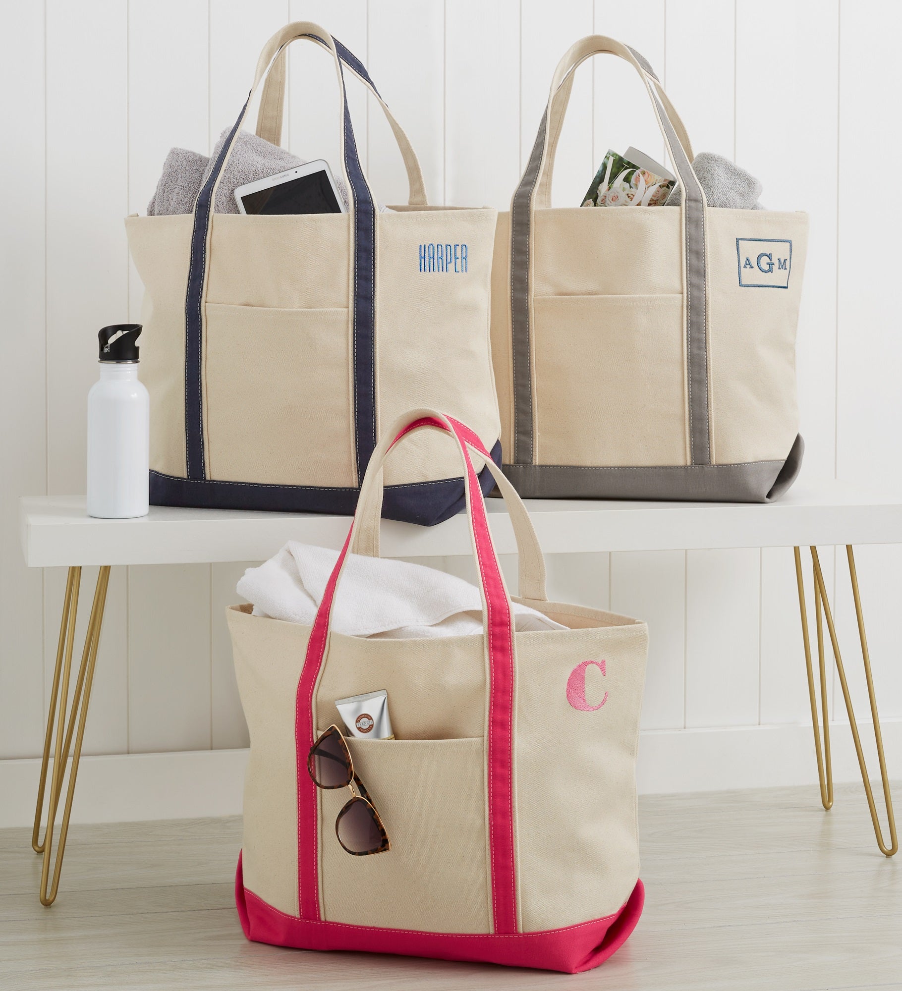 The Classic Weekender Personalized Tote Bag