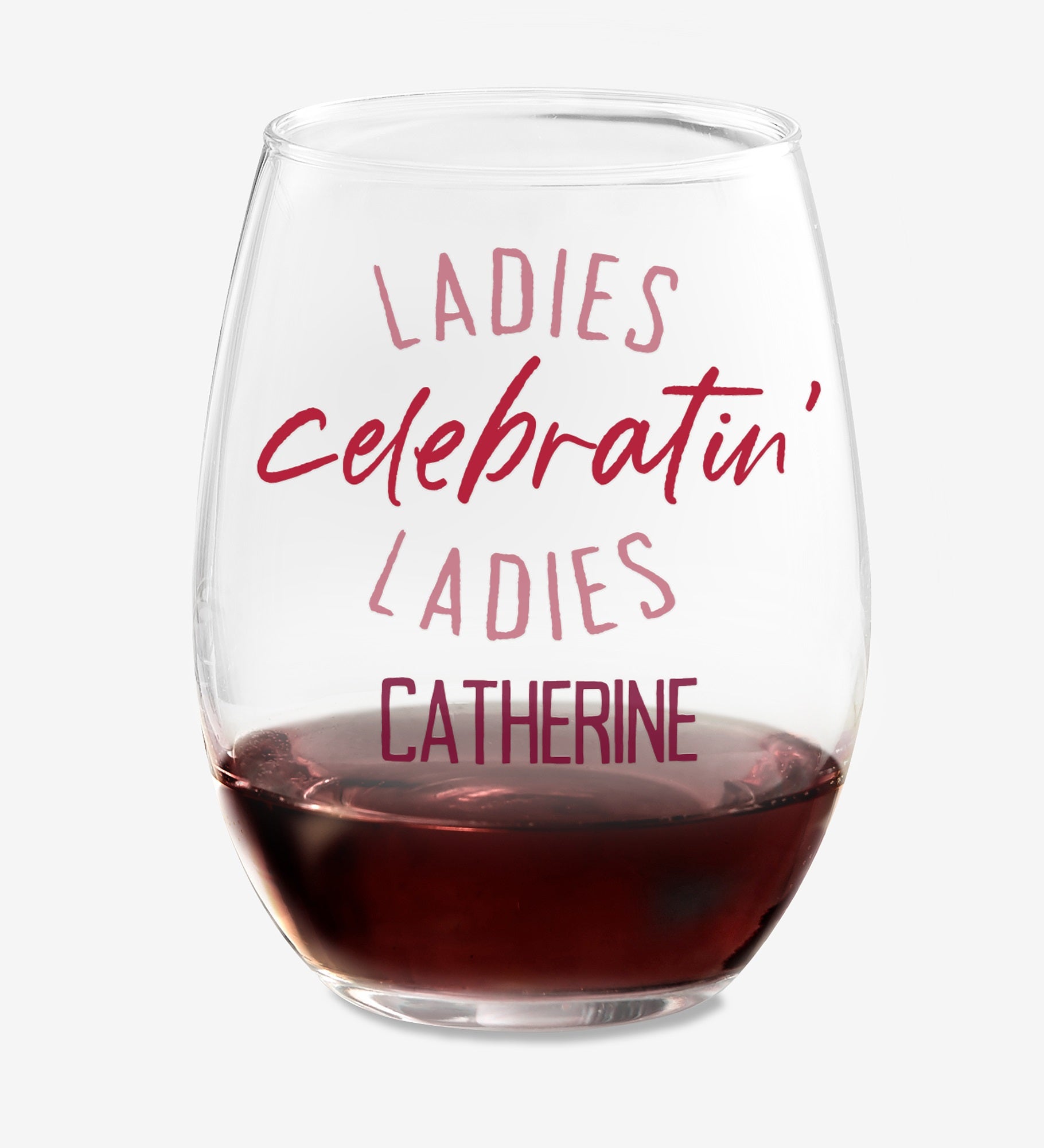Galentine's Day Personalized Valentine's Day Wine Glass Collection