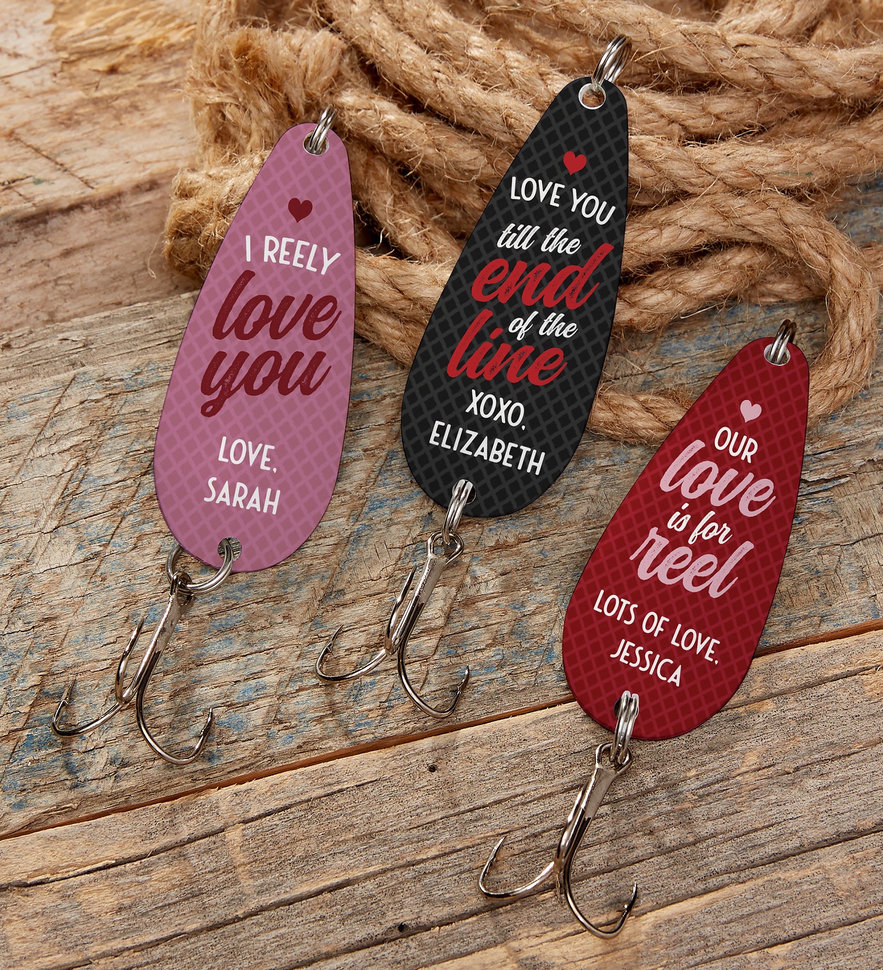 I Reely Love You Personalized Fishing Lure