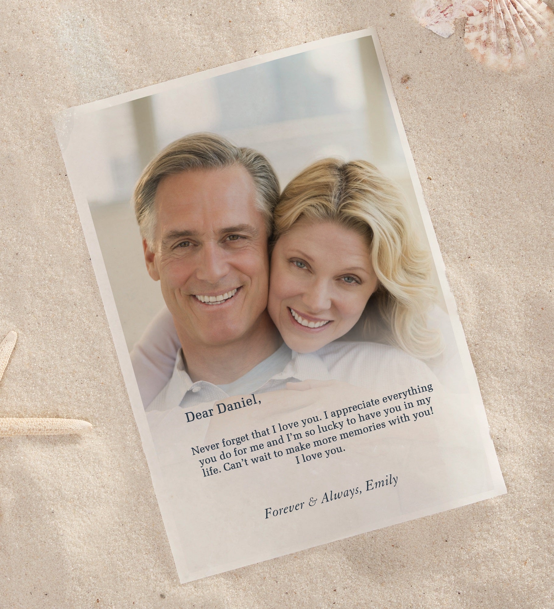 To My Husband Personalized Letter In A Bottle