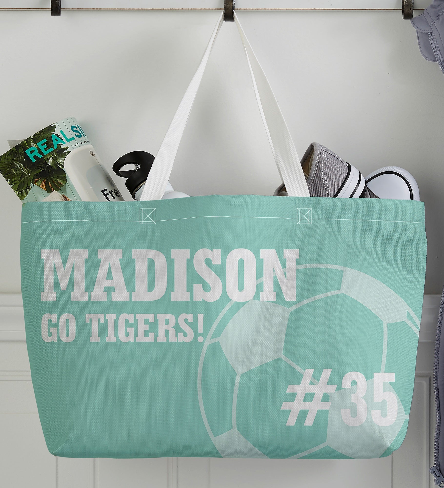 Soccer Personalized Tote Bag