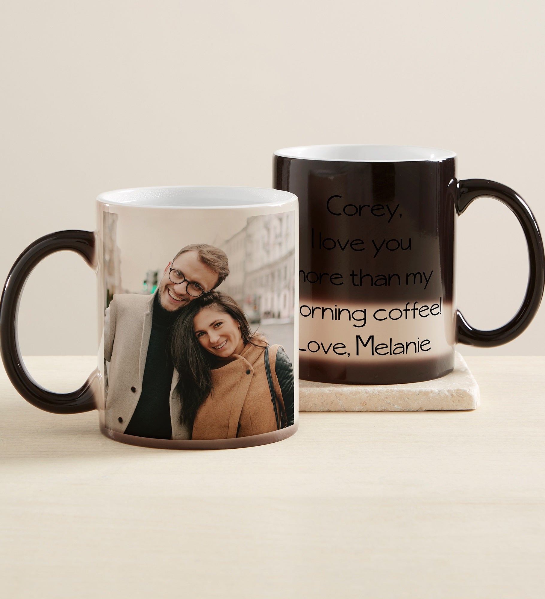 Personalized Photo Color Changing Coffee Mug