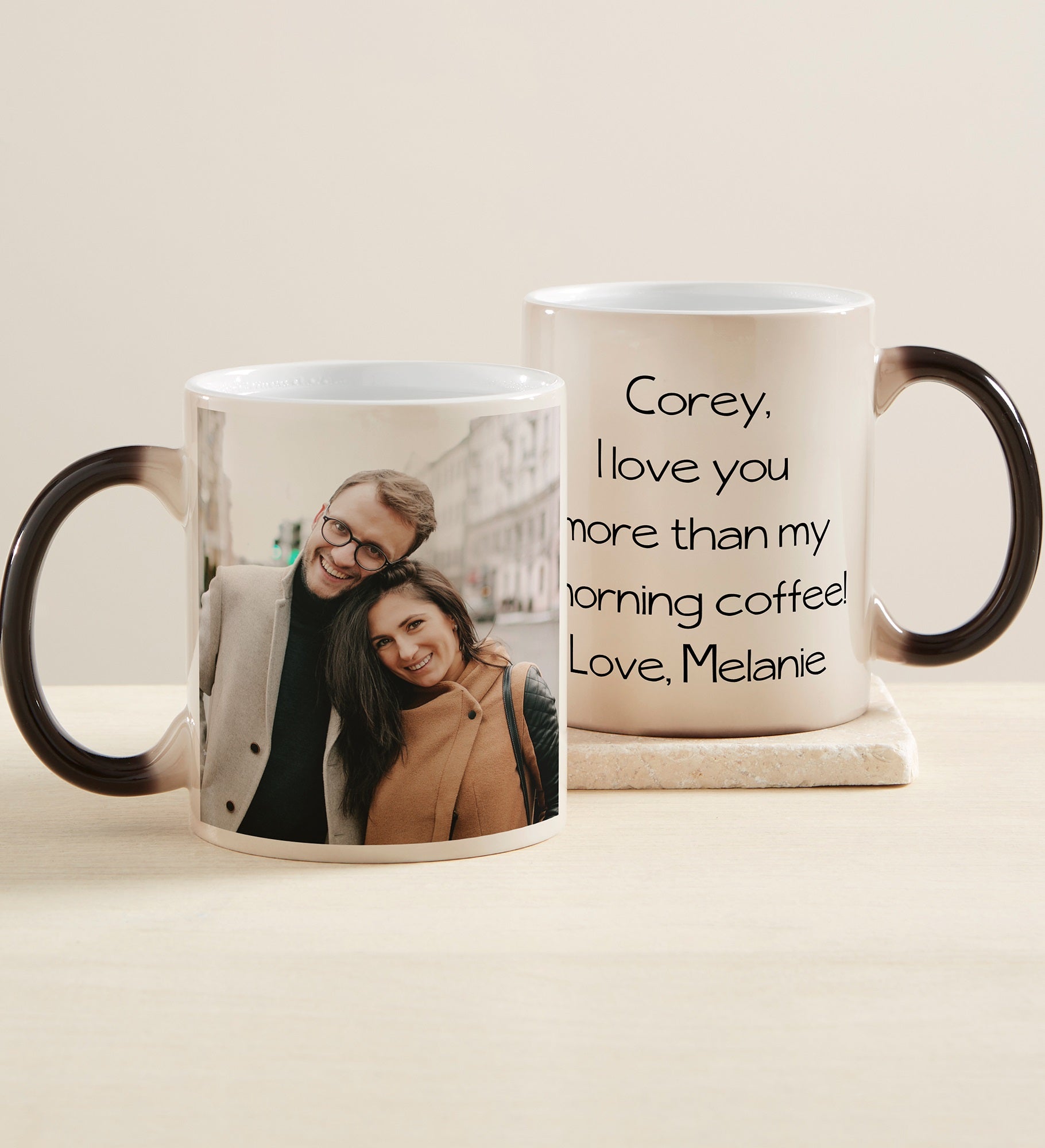 Personalized Photo Color Changing Coffee Mug