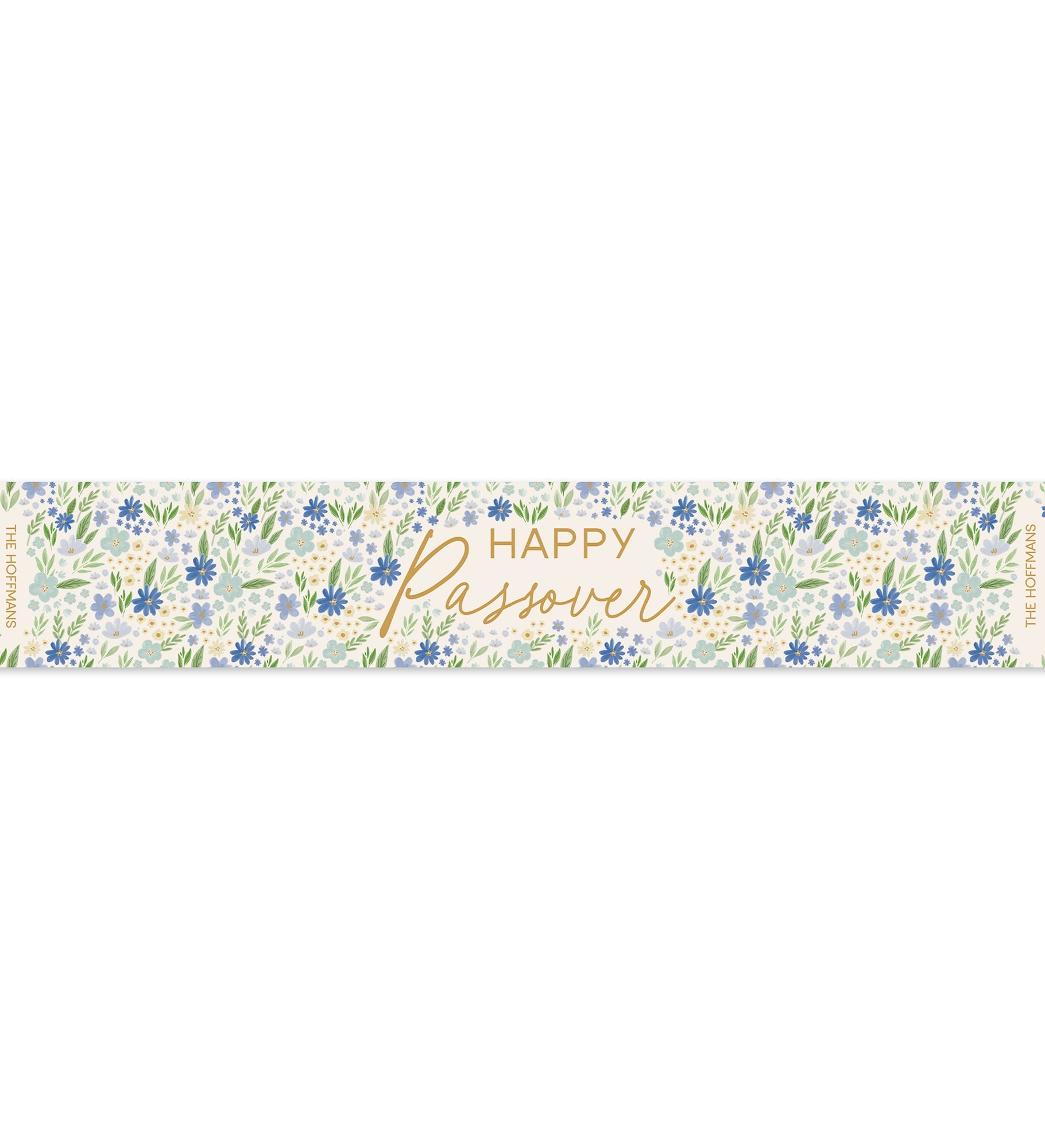 Passover Personalized Table Runner