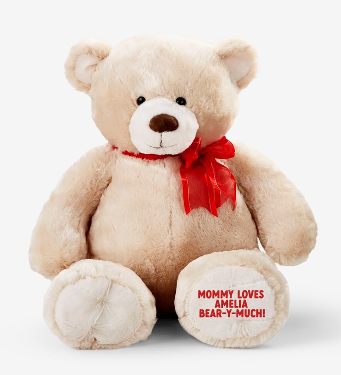 Jumbo Teddy Bear Personalized Lotsa Love® Big Bear®
