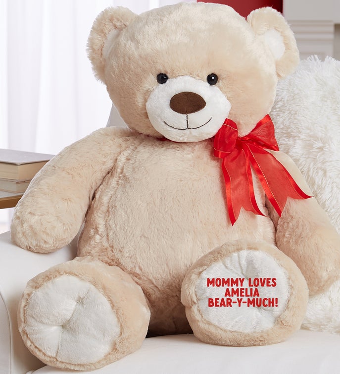 Jumbo Teddy Bear Personalized Lotsa Love® Big Bear®