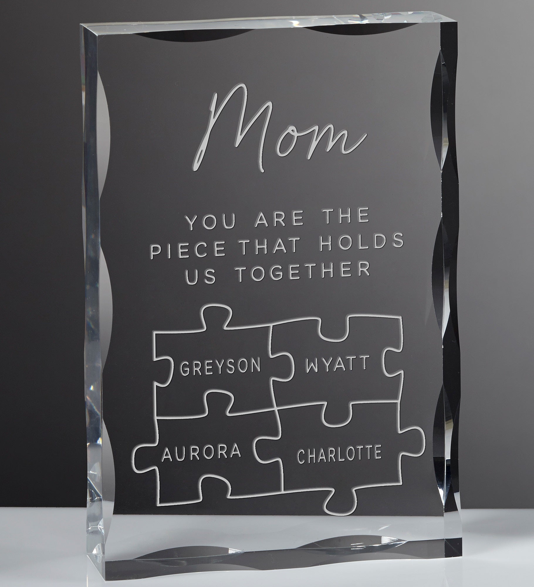 Her Puzzle Pieces Personalized Keepsake