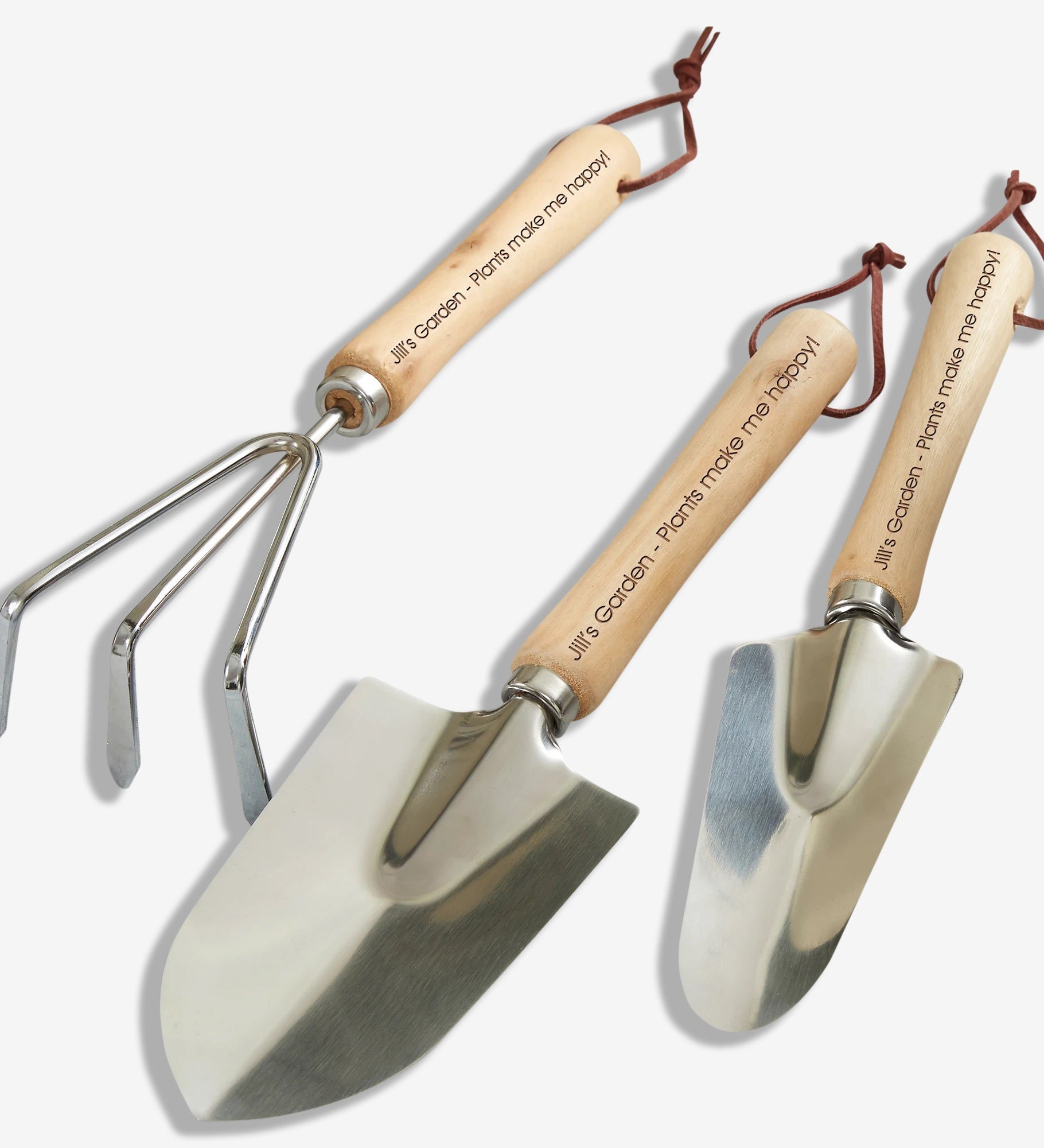 Write Your Own Engraved Garden Tools and Tote