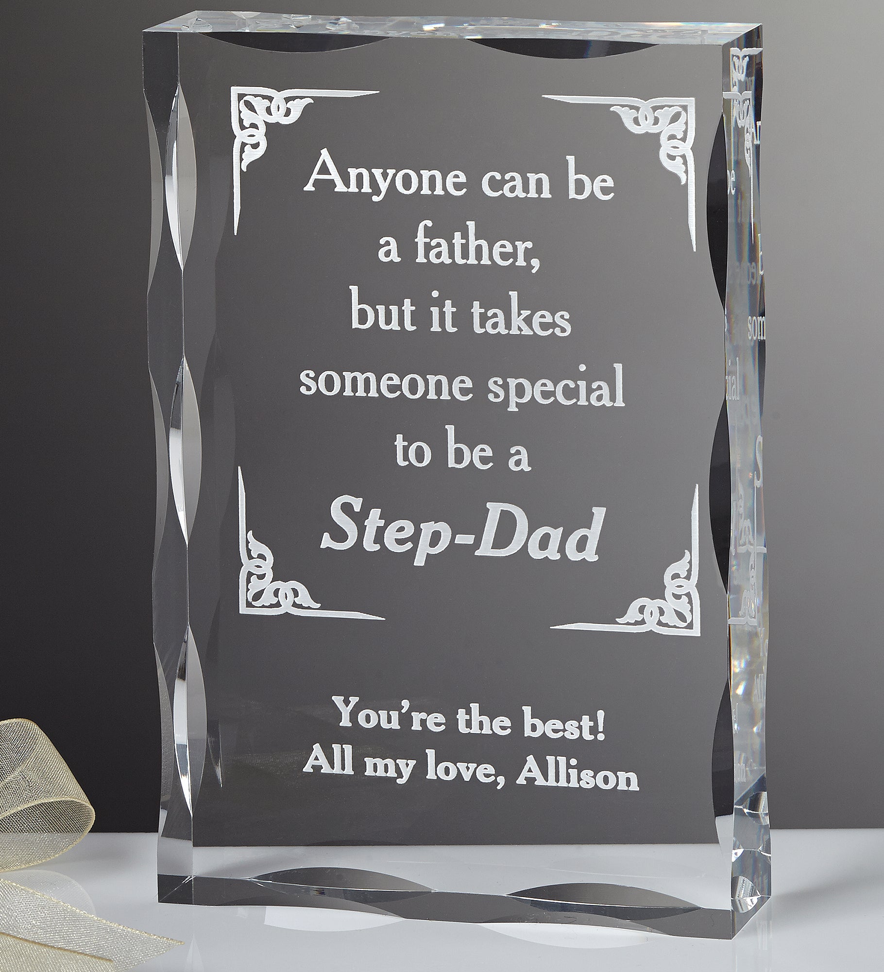 A Special Step-Dad Personalized Keepsake